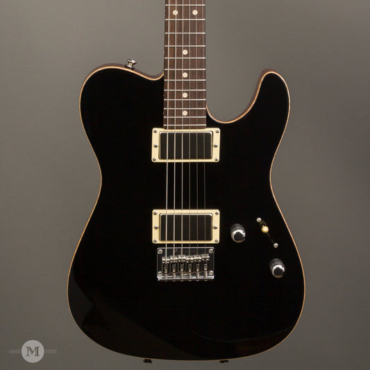 Tom Anderson Electric Guitars - Cobra T - Black w/Scrape Binding