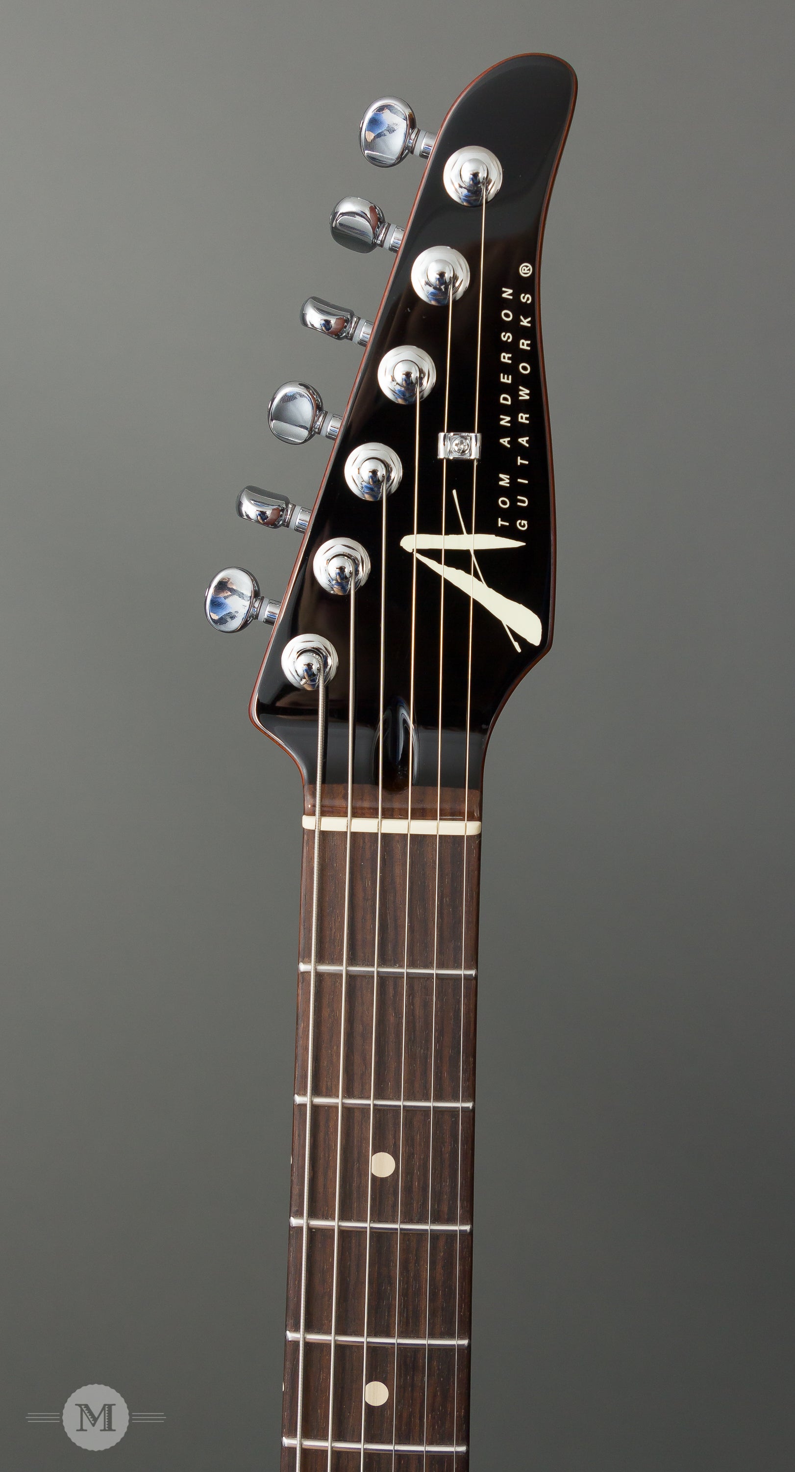 Tom Anderson Electric Guitars - Cobra T - Black w/Scrape Binding