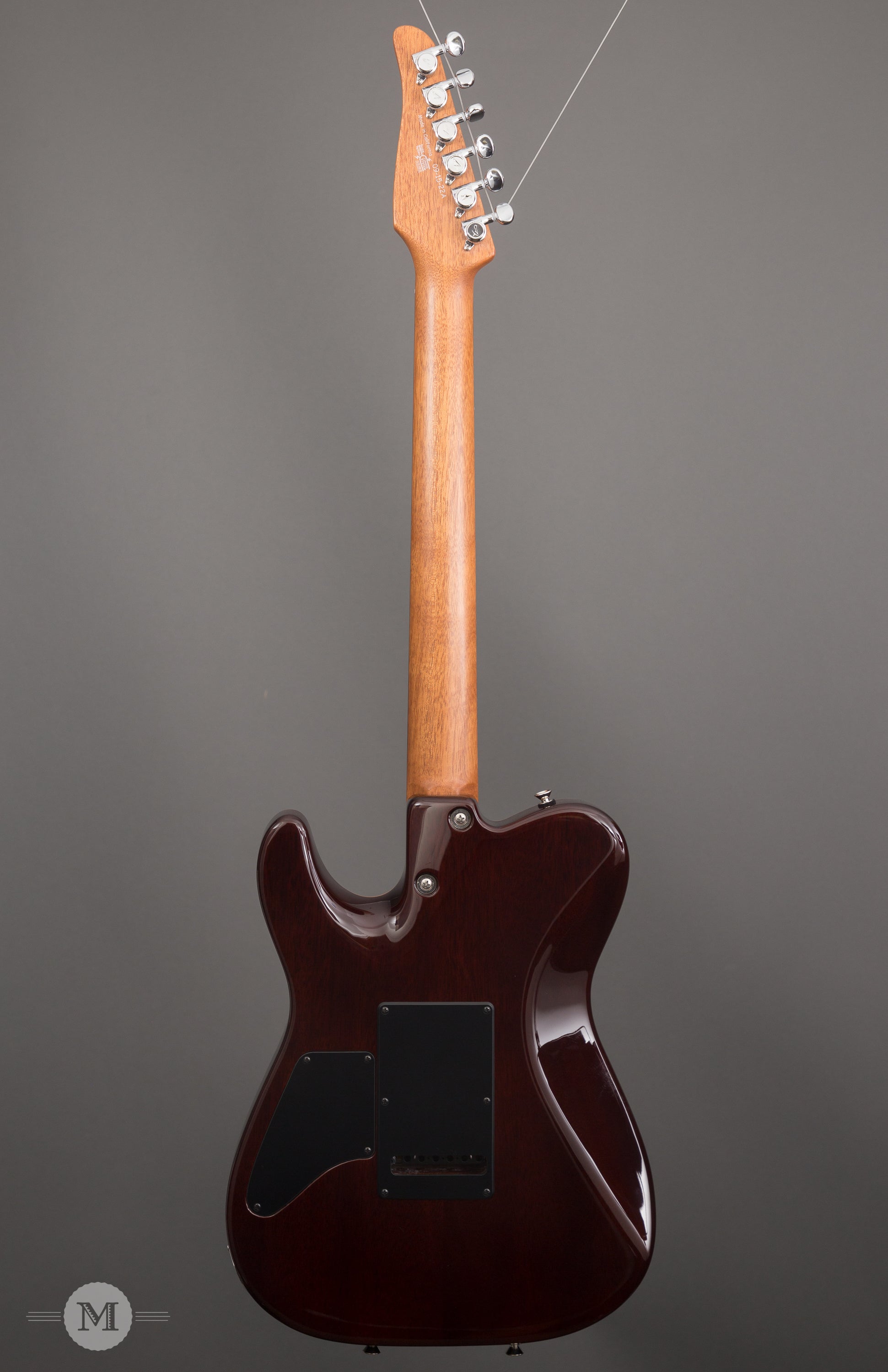 Tom Anderson Guitars - Cobra T - Light Tiger Eye Burst with Binding