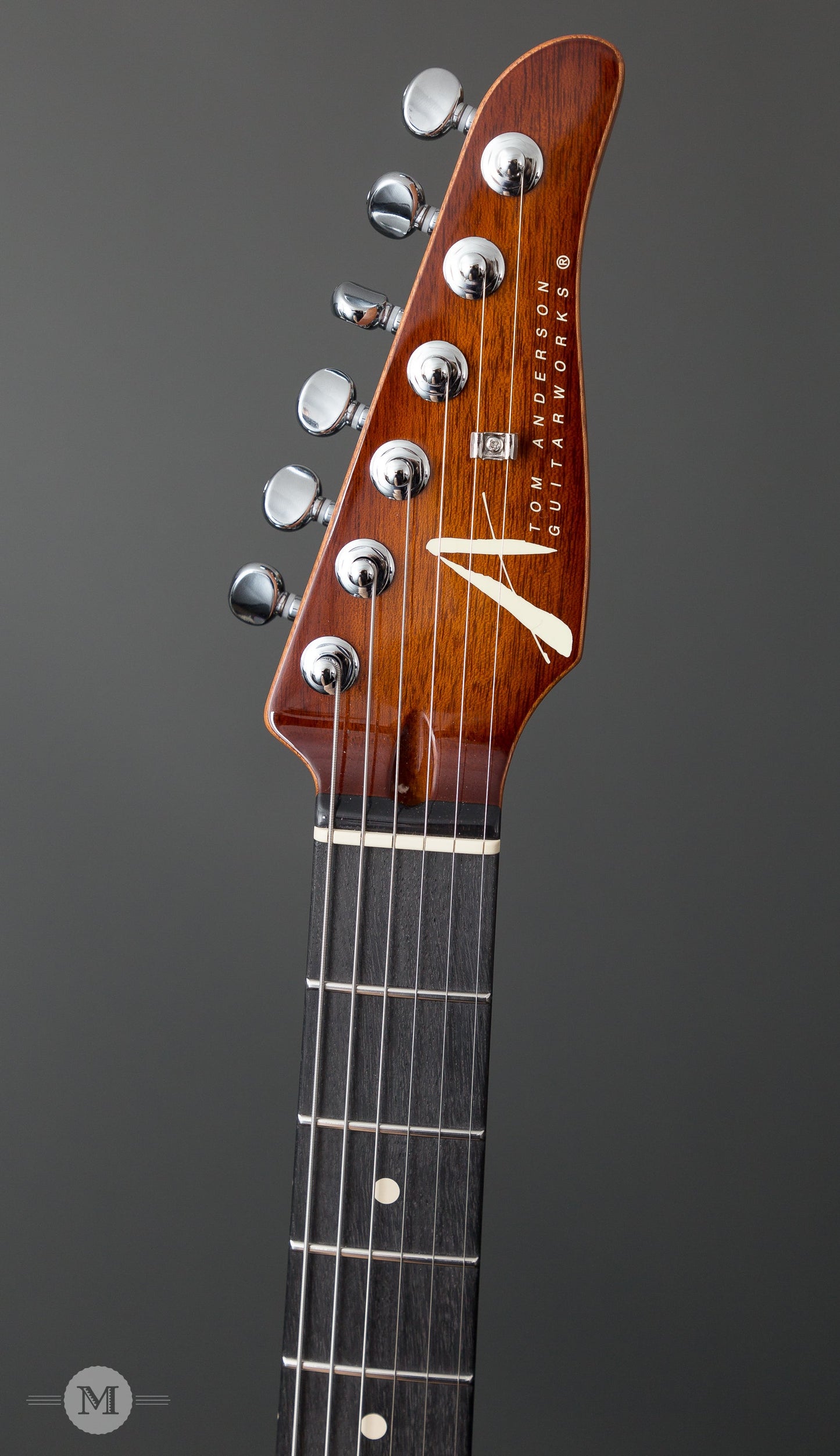 Tom Anderson Guitars - Cobra T - Light Tiger Eye Burst with Binding