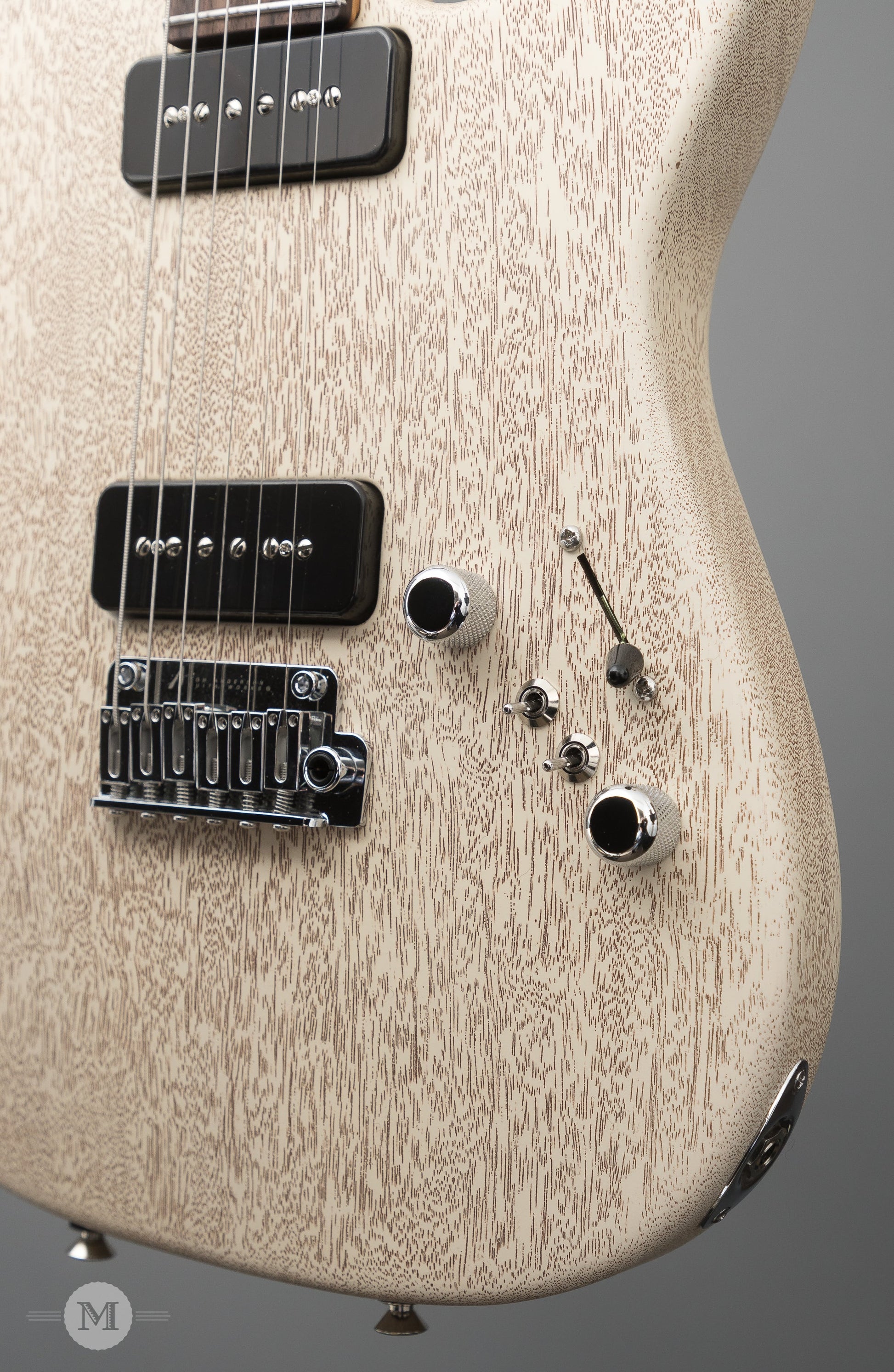 Tom Anderson Guitars - Cobra Special - Satin Organic Grain Blonde with Brown