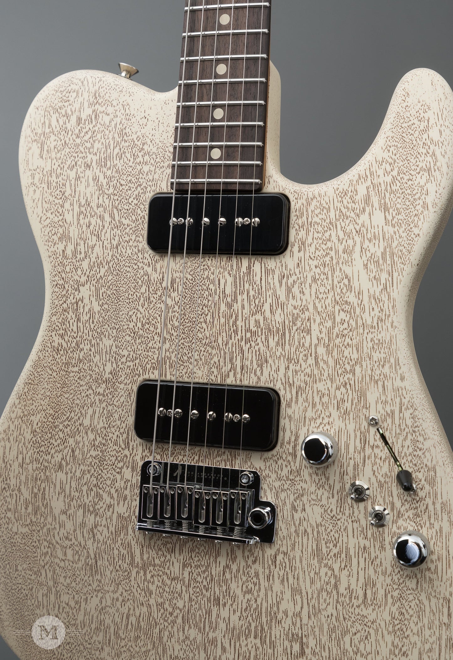 Tom Anderson Guitars - Cobra Special - Satin Organic Grain Blonde with Brown