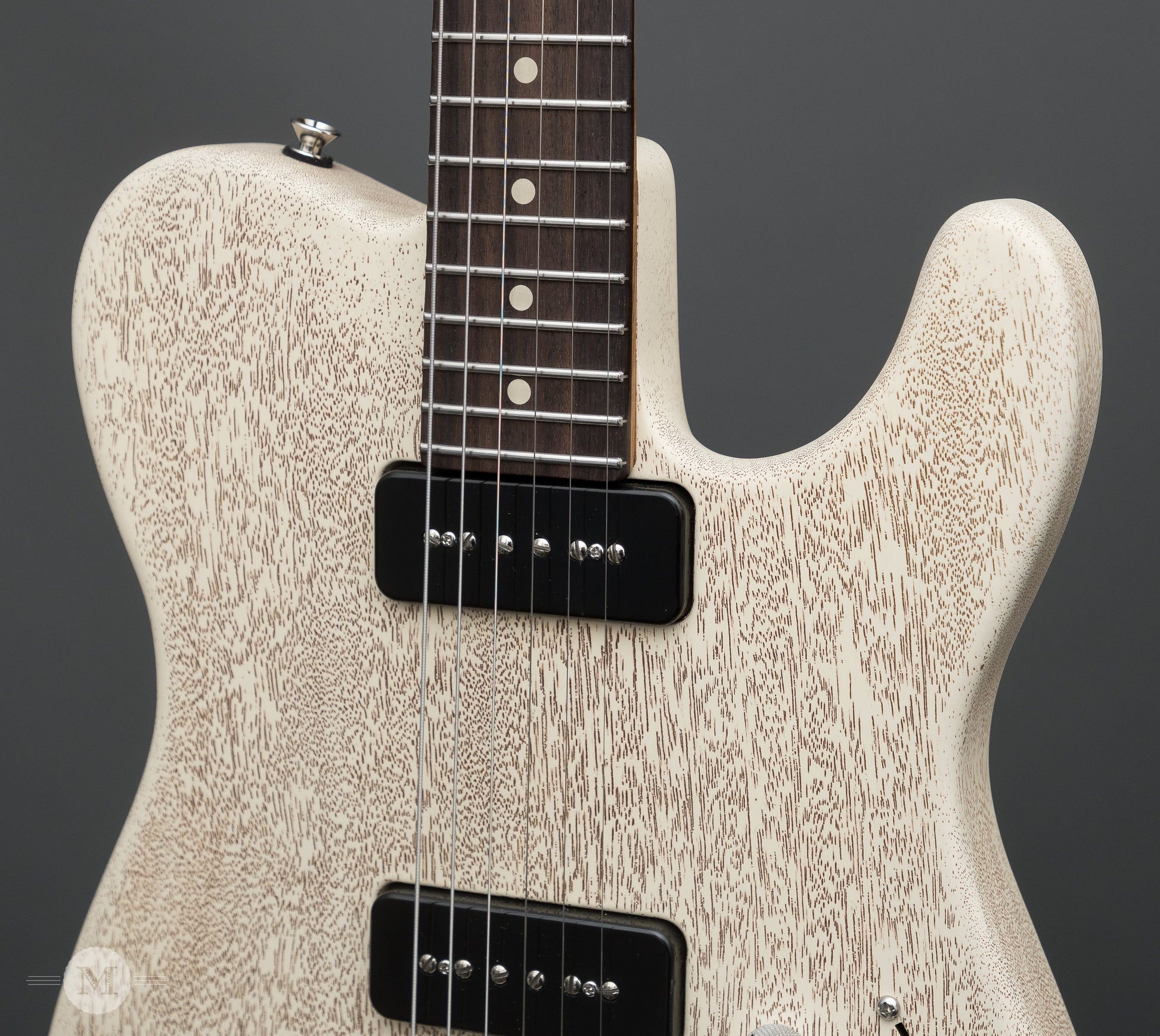 Tom Anderson Guitars - Cobra Special - Satin Organic Grain Blonde with Brown