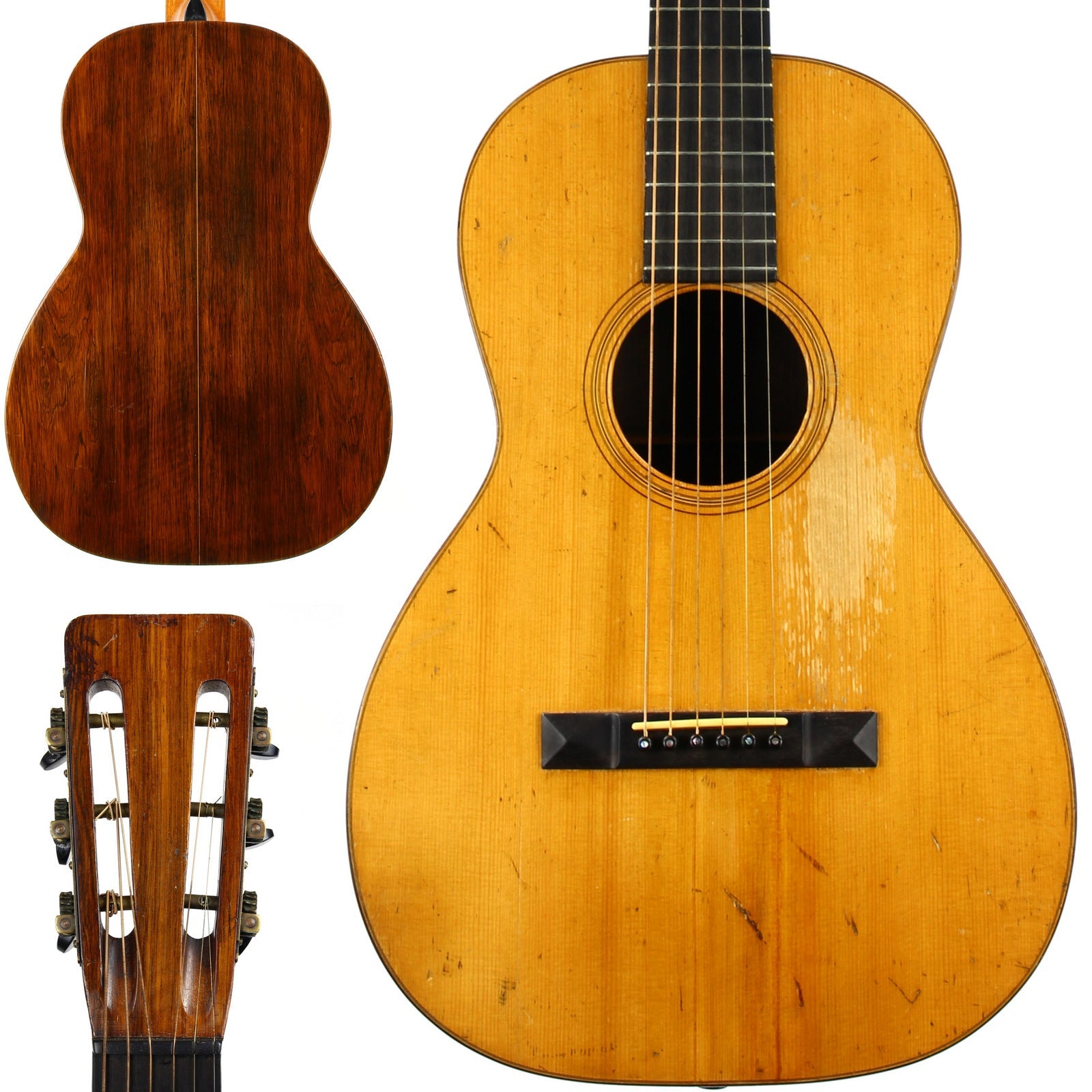 1914 Martin 0-18 Brazilian Rosewood, Adirondack Spruce | Vintage Small Body Acoustic Guitar