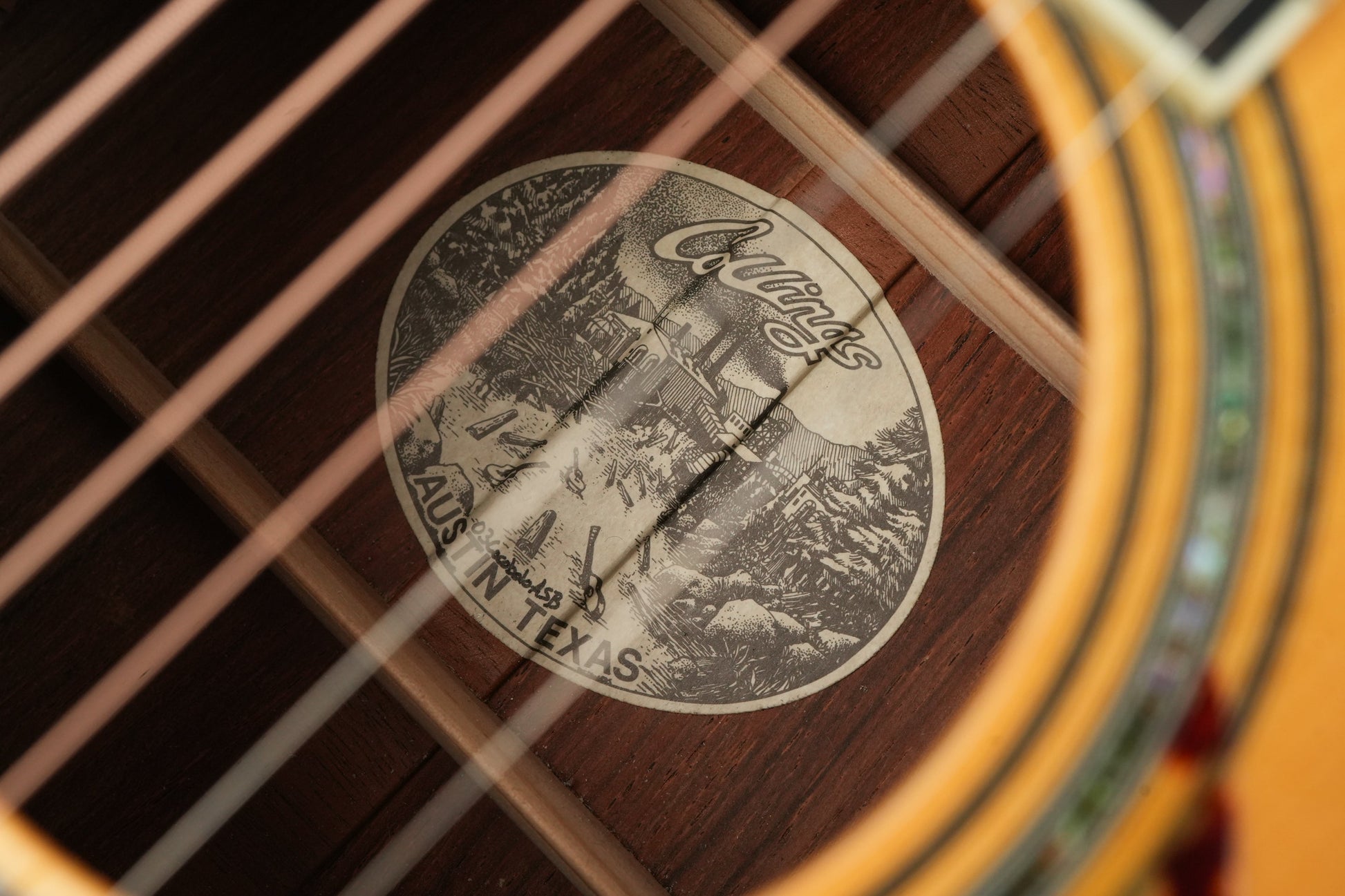 Collings 03A Custom Cocobolo Adirondack Spruce Western Shaded Top 2024