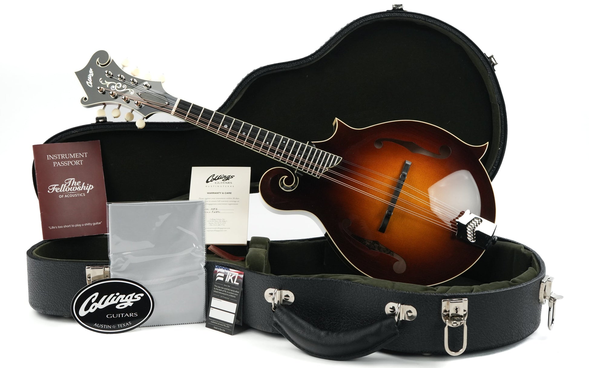 Collings MF5 F-Style Mandolin Sunburst