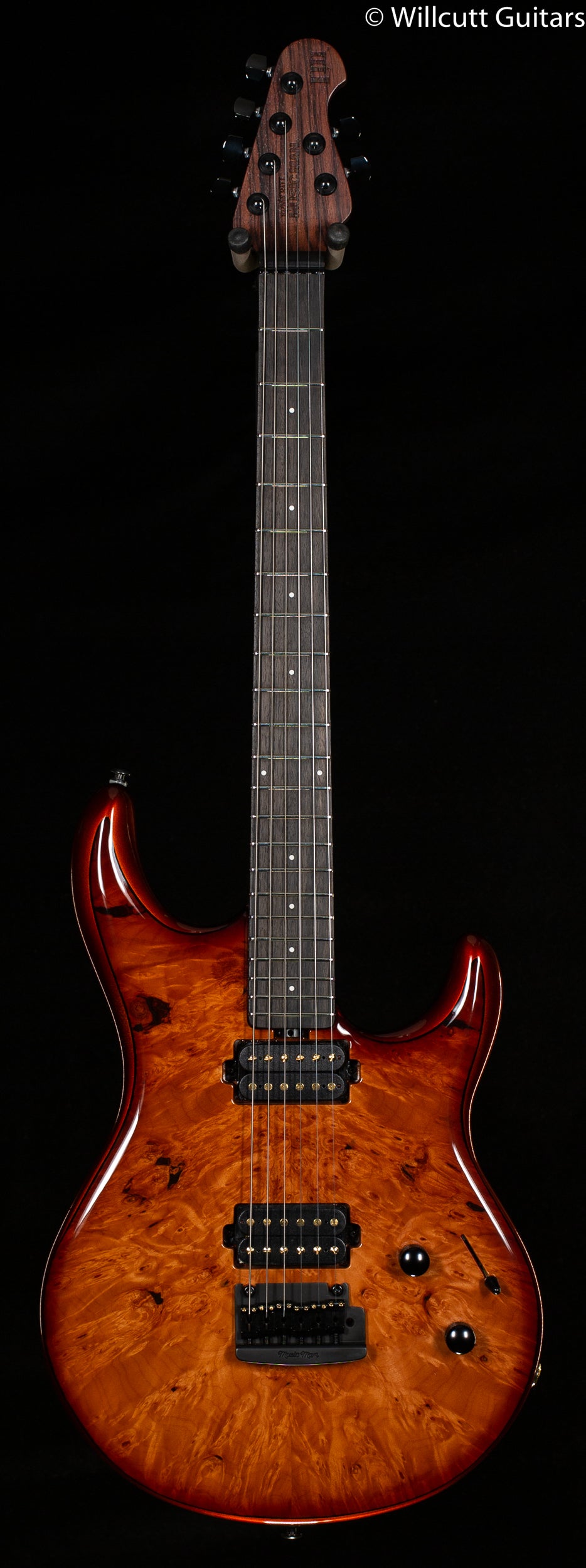 Ernie Ball Music Man Luke III HH Woody Maple Burl (208)