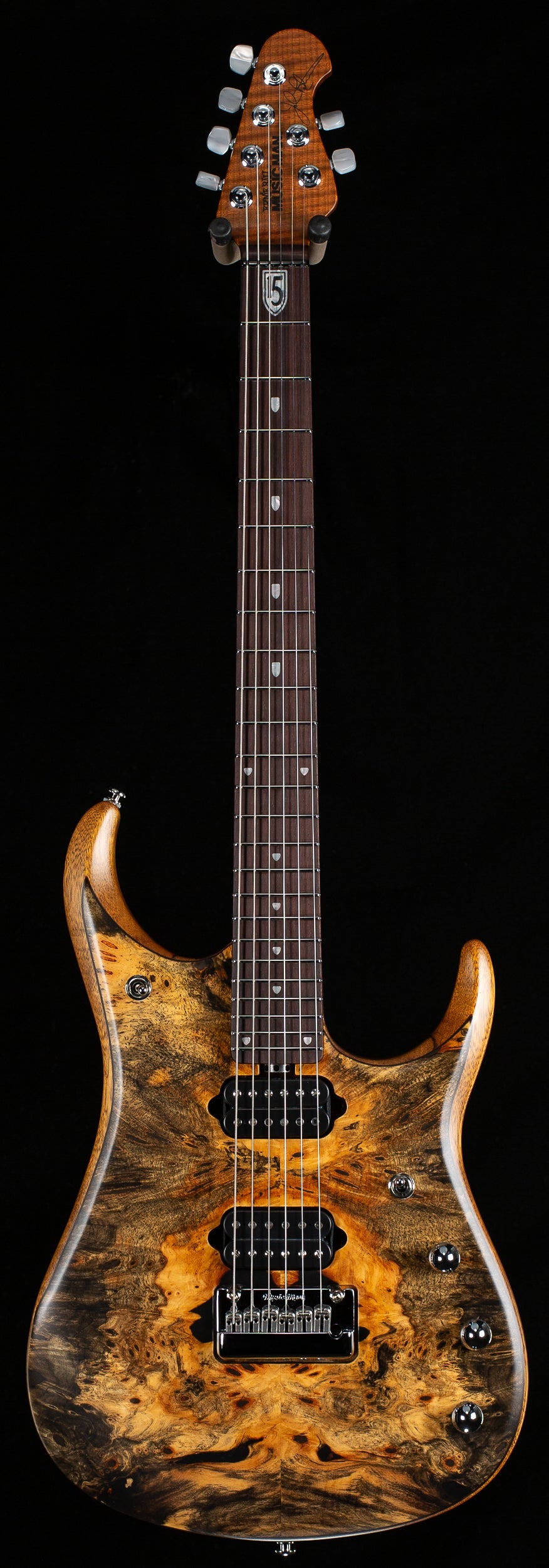 Ernie Ball Music Man BFR JP15 Piezo Butterscotch Burl (723)