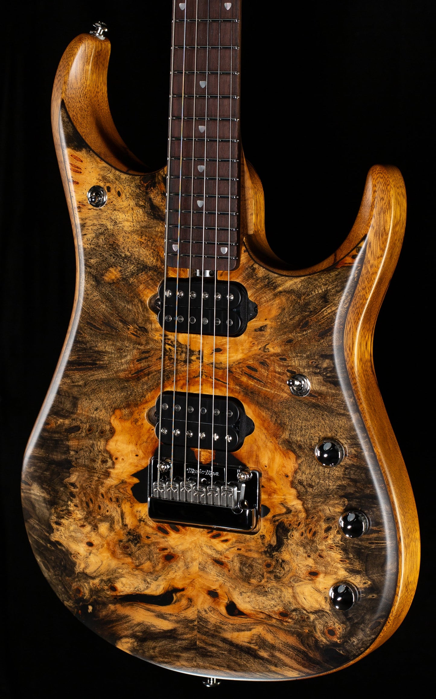 Ernie Ball Music Man BFR JP15 Piezo Butterscotch Burl (723)