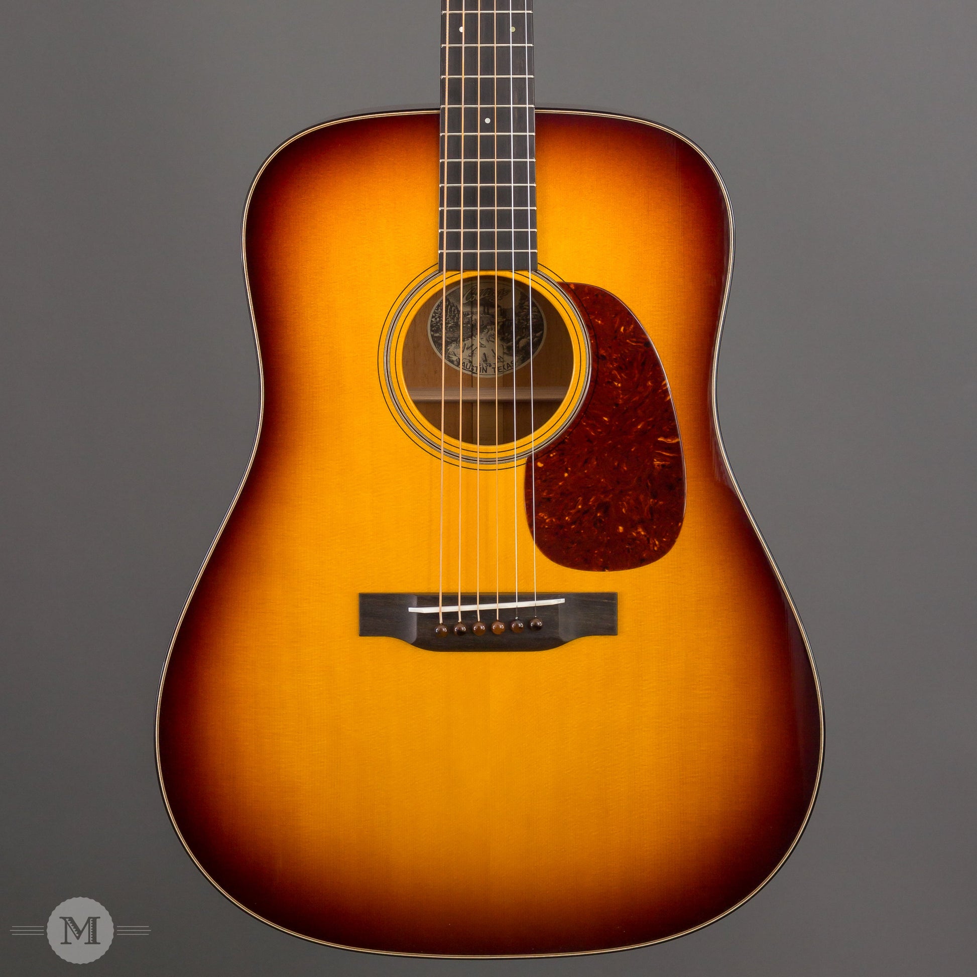 Collings Acoustic Guitars - D1 Traditional Series Custom Burst 1-11/16"