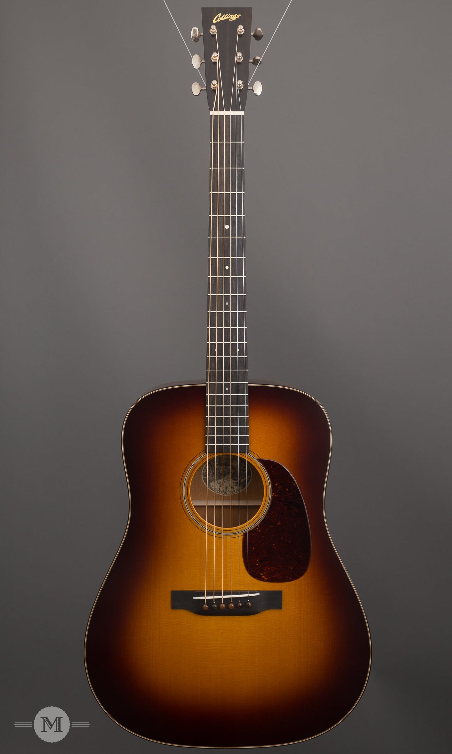 Collings Acoustic Guitars - D1 T SB Traditional - Vintage Satin - Sunburst
