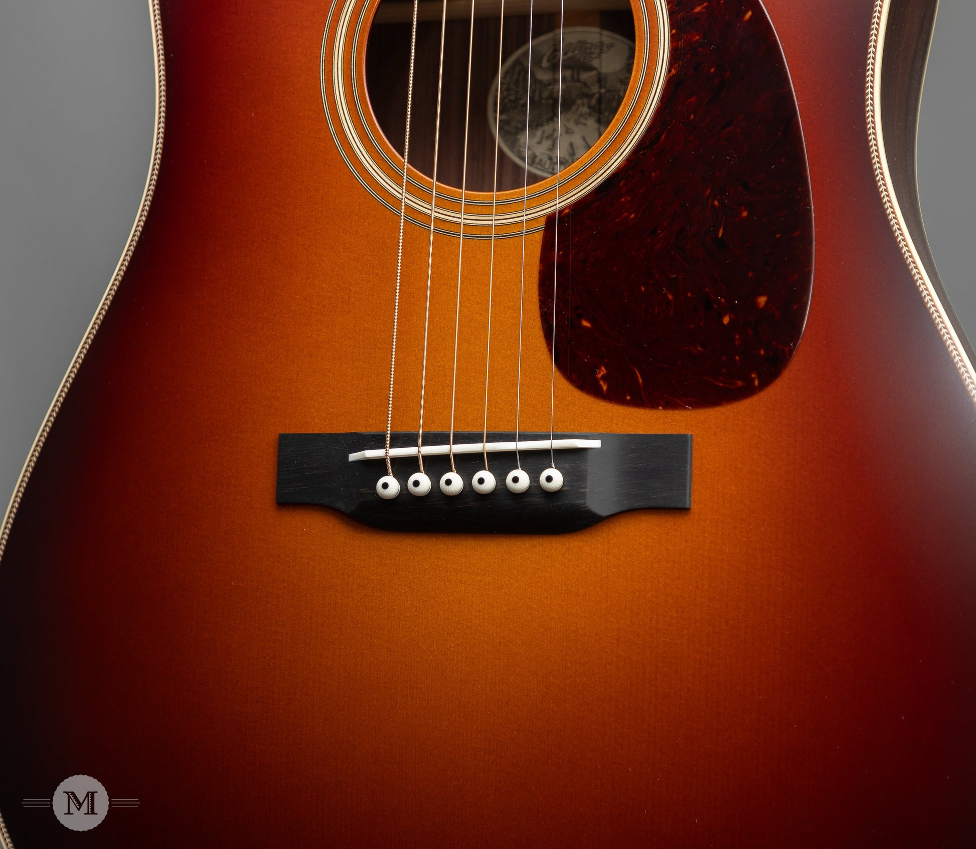 Collings Acoustic Guitars - D2H A Traditional Series - Vintage Satin - Sunburst