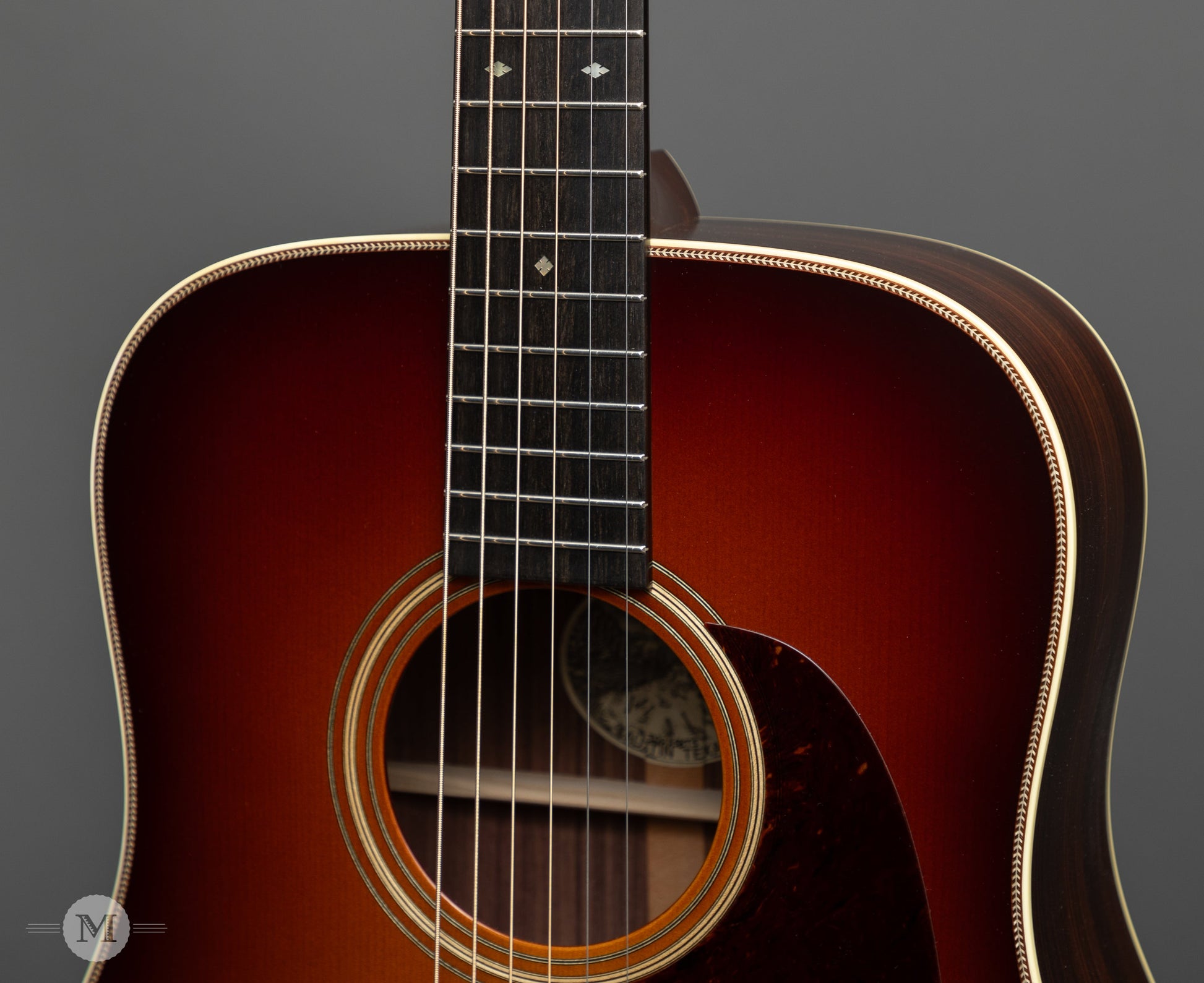 Collings Acoustic Guitars - D2H A Traditional Series - Vintage Satin - Sunburst