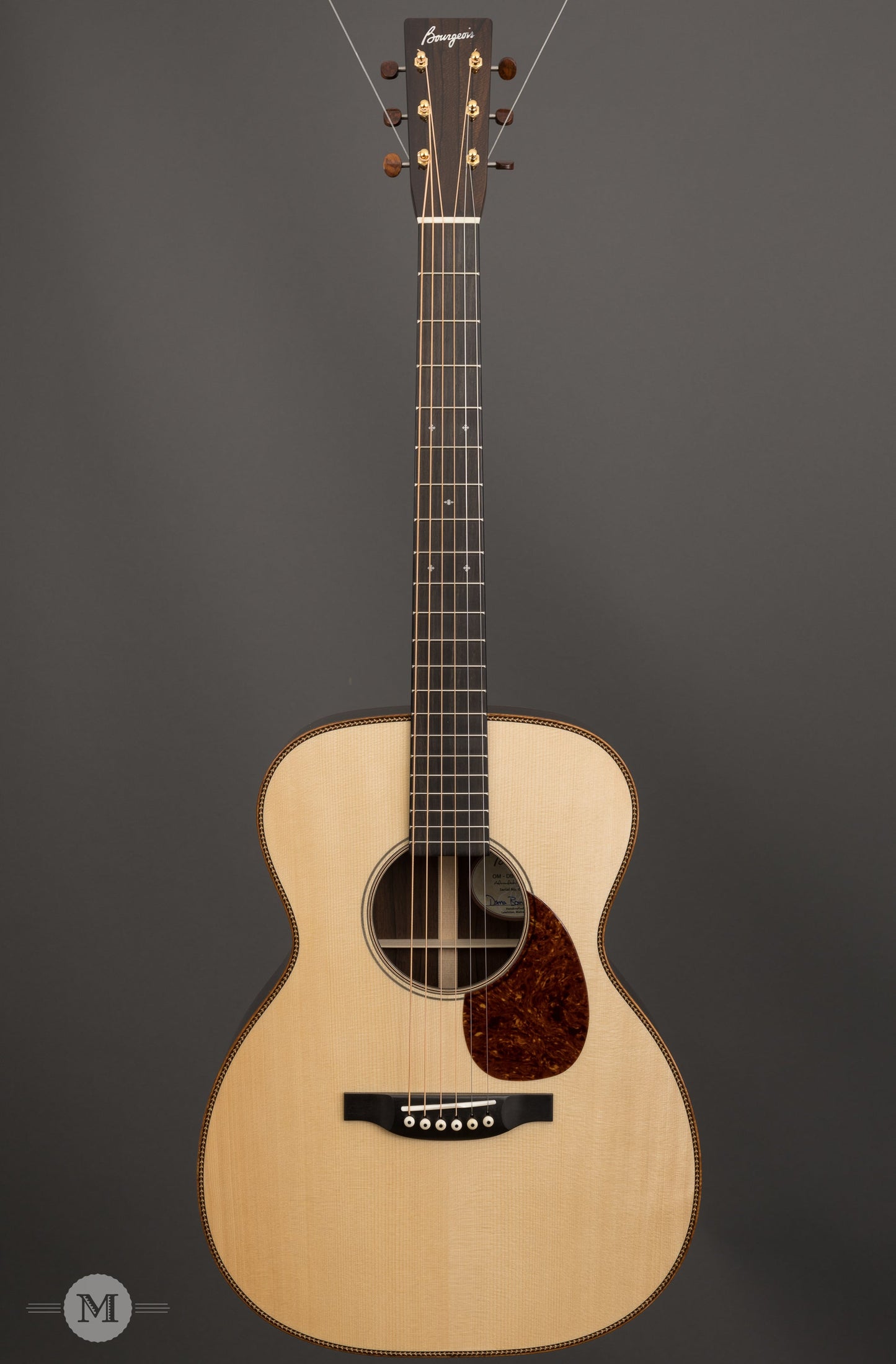 Bourgeois Acoustic Guitars - DB Signature OM -  Madagascar - Adirondack