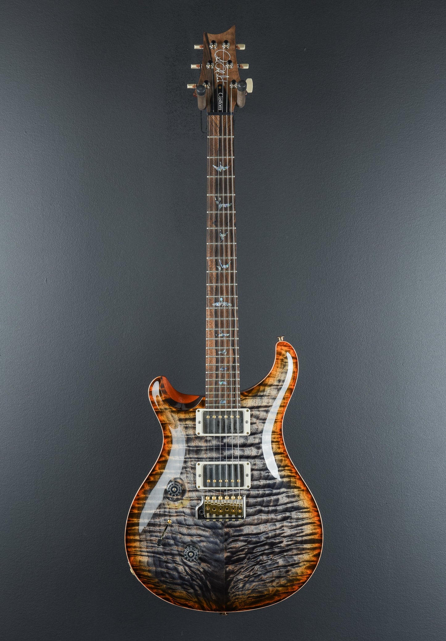 Custom 24 10 Top Left Hand - Burnt Maple Leaf '24
