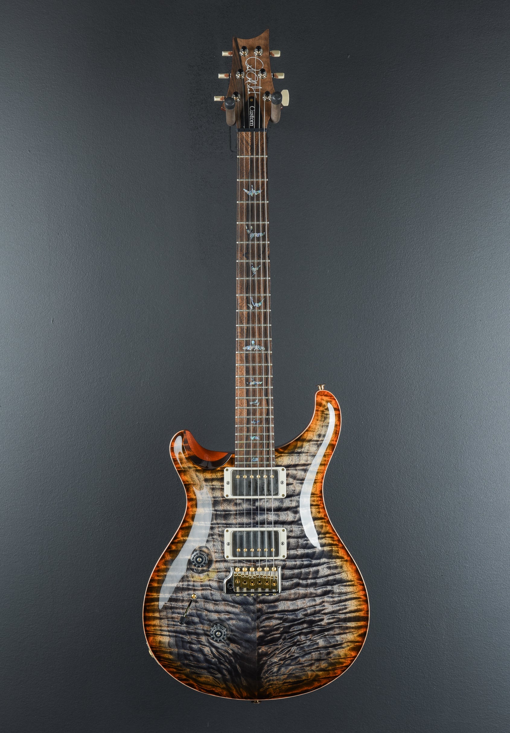 Custom 24 10 Top Left Hand - Burnt Maple Leaf '24