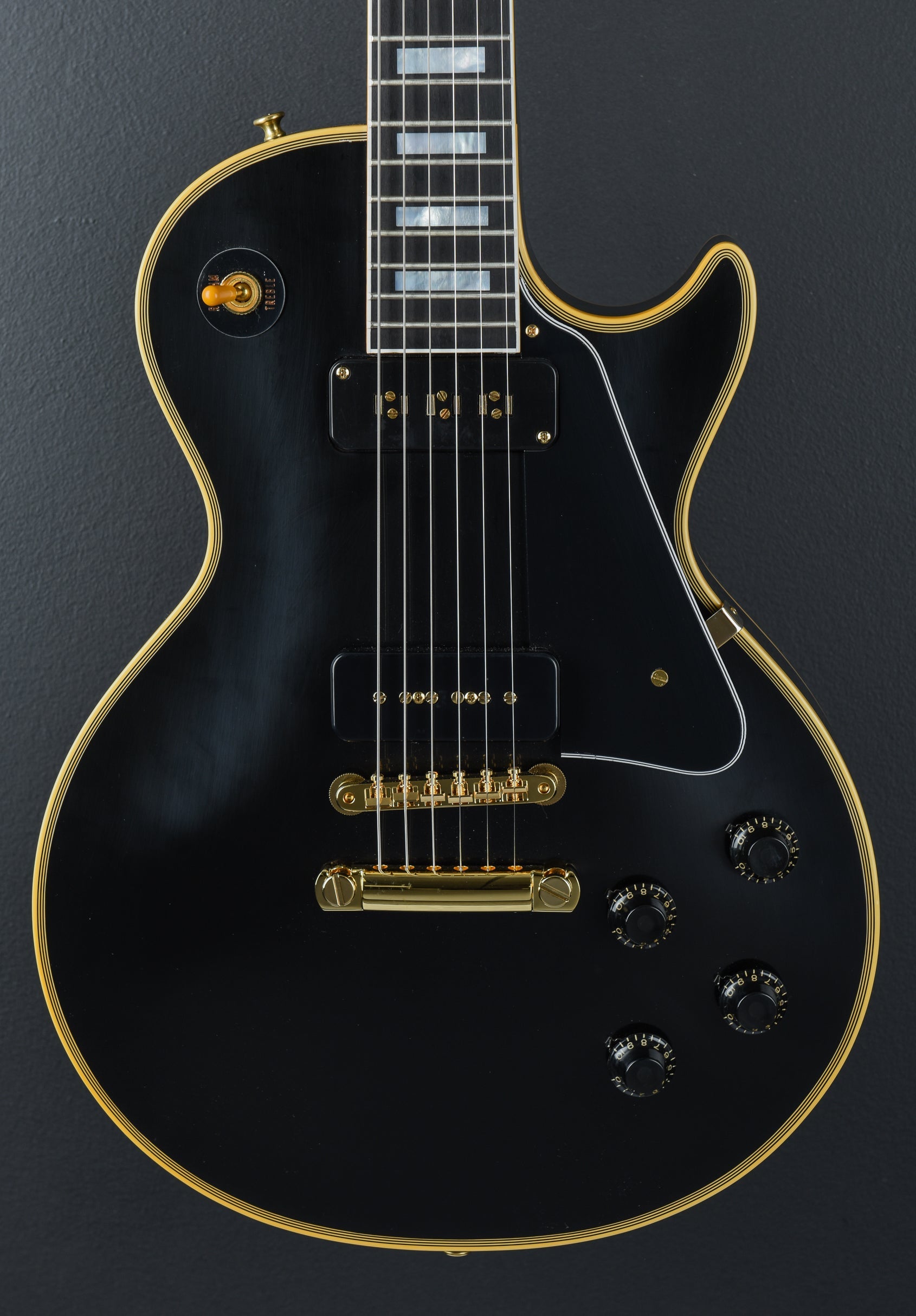 1954 Les Paul Custom Staple Pickup Reissue - VOS Ebony