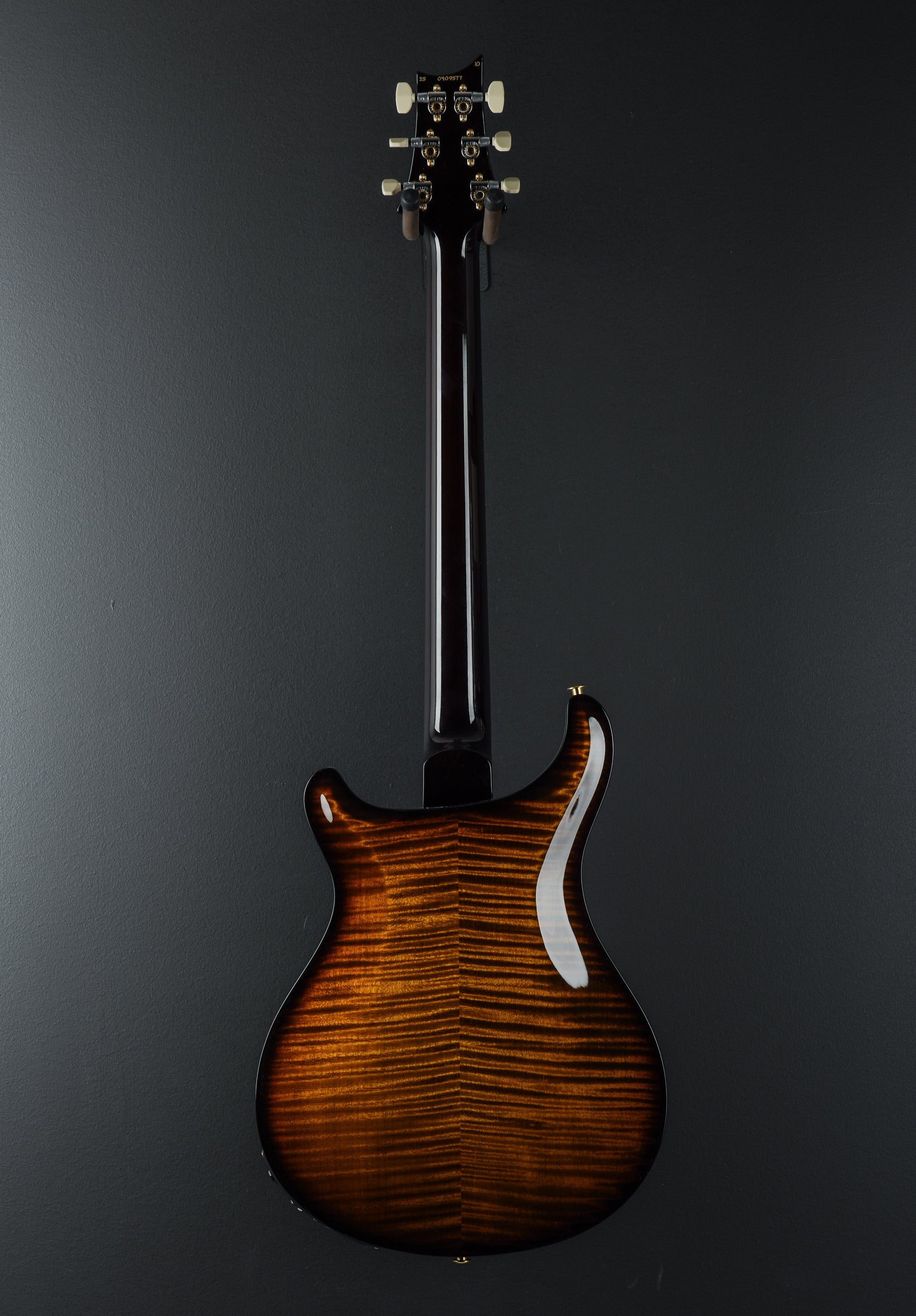 Hollowbody II Piezo 10 Top - Black Gold Wraparound Burst