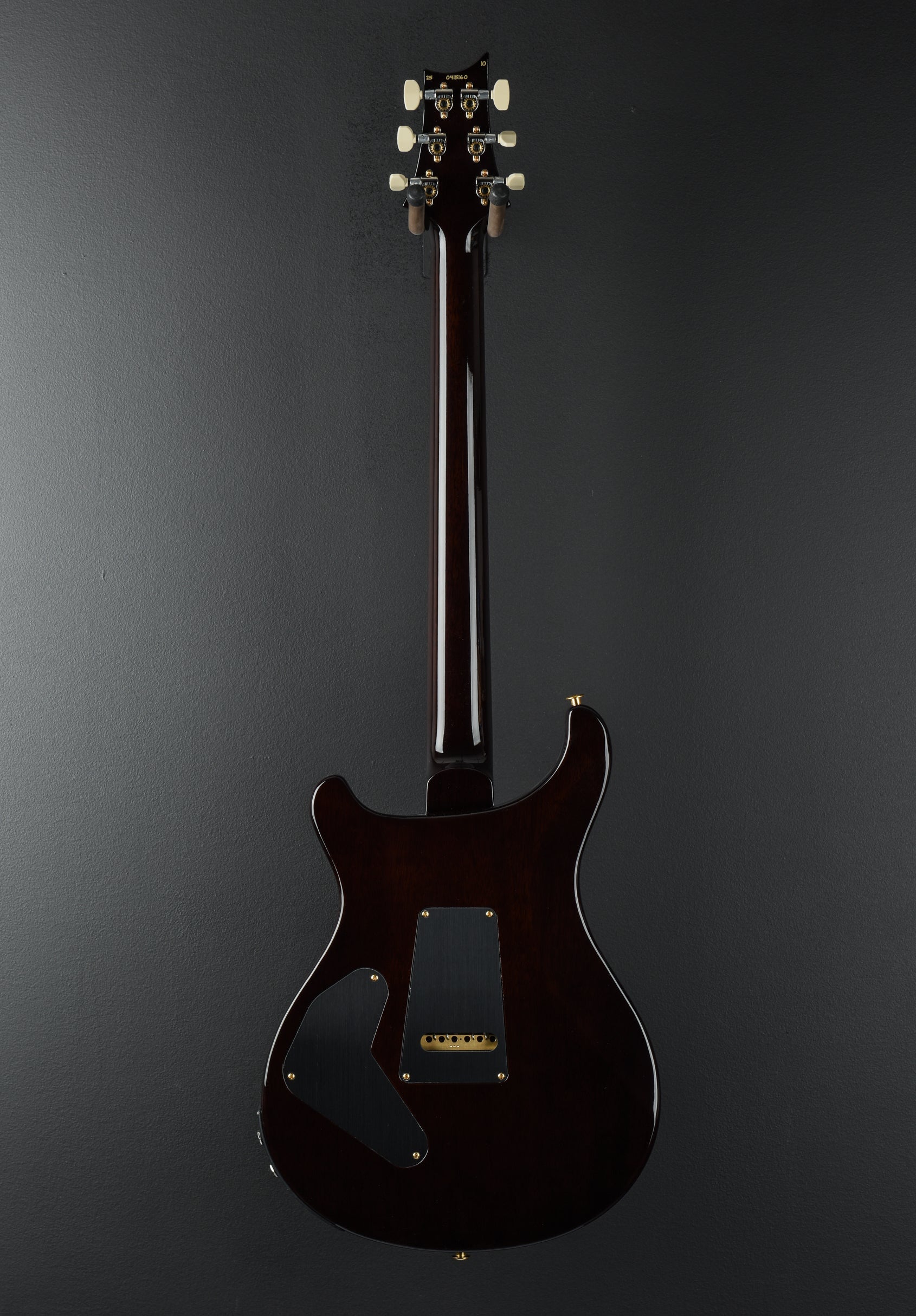 Custom 24 Piezo 10 Top - Black Gold Wraparound Burst