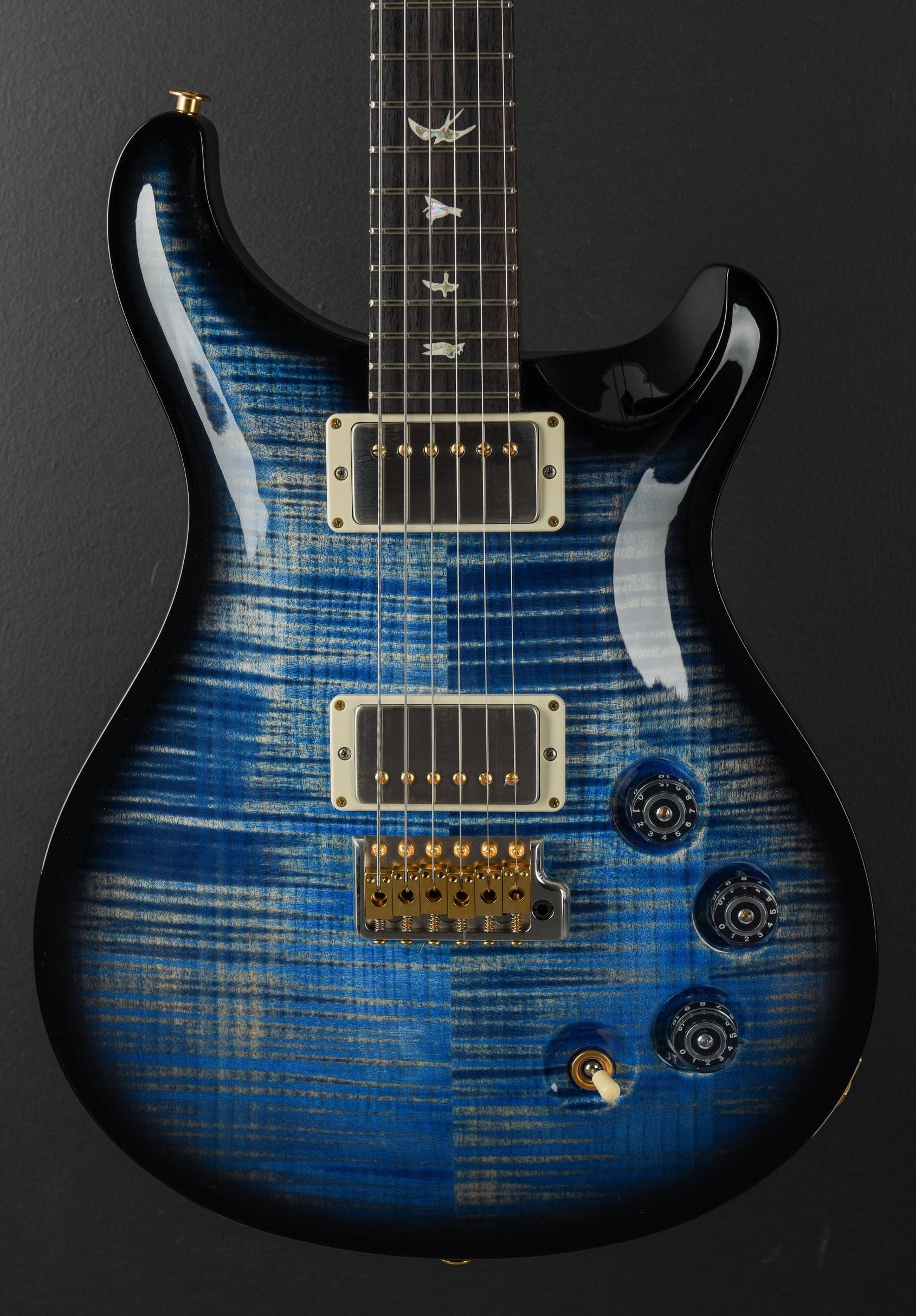 DGT (David Grissom Trem) 10 Top w/Birds - Blue Jean Wraparound Smoke Burst