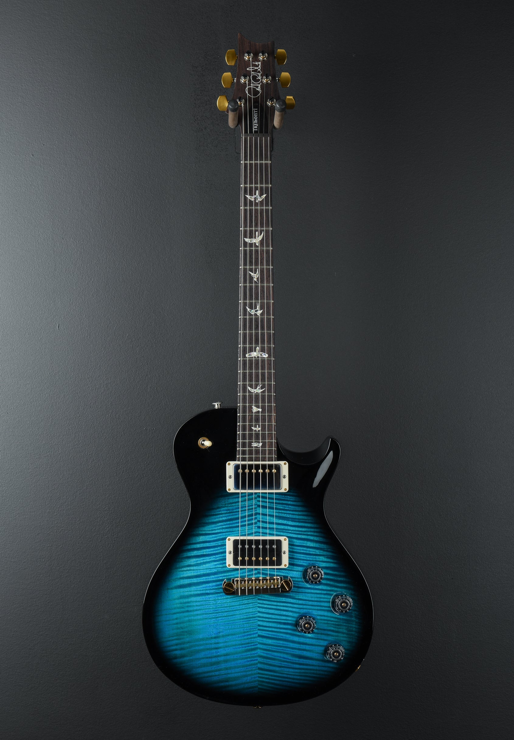 Mark Tremonti Signature 10 Top w/Stoptail - Aqua Smokewrap Burst