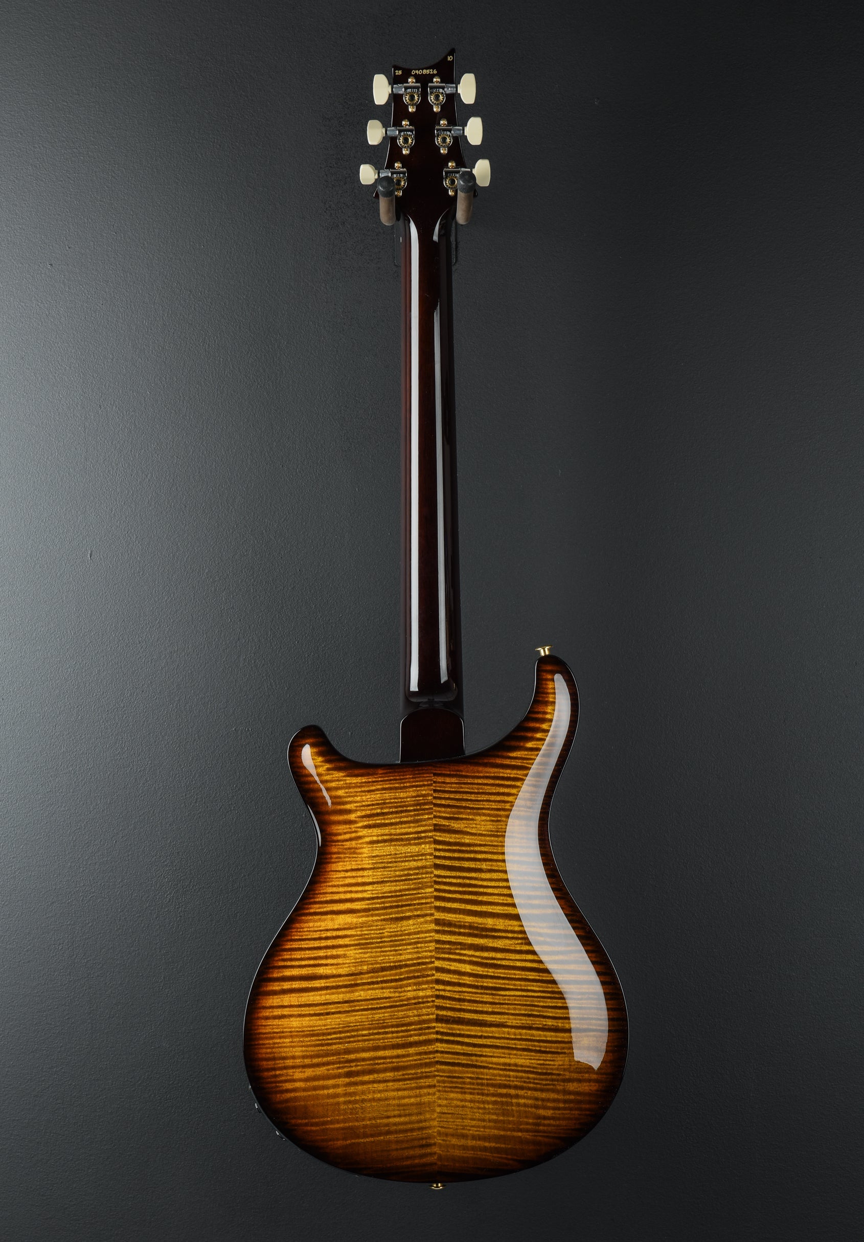 Hollowbody II Piezo 10 Top - Black Gold Wraparound Burst