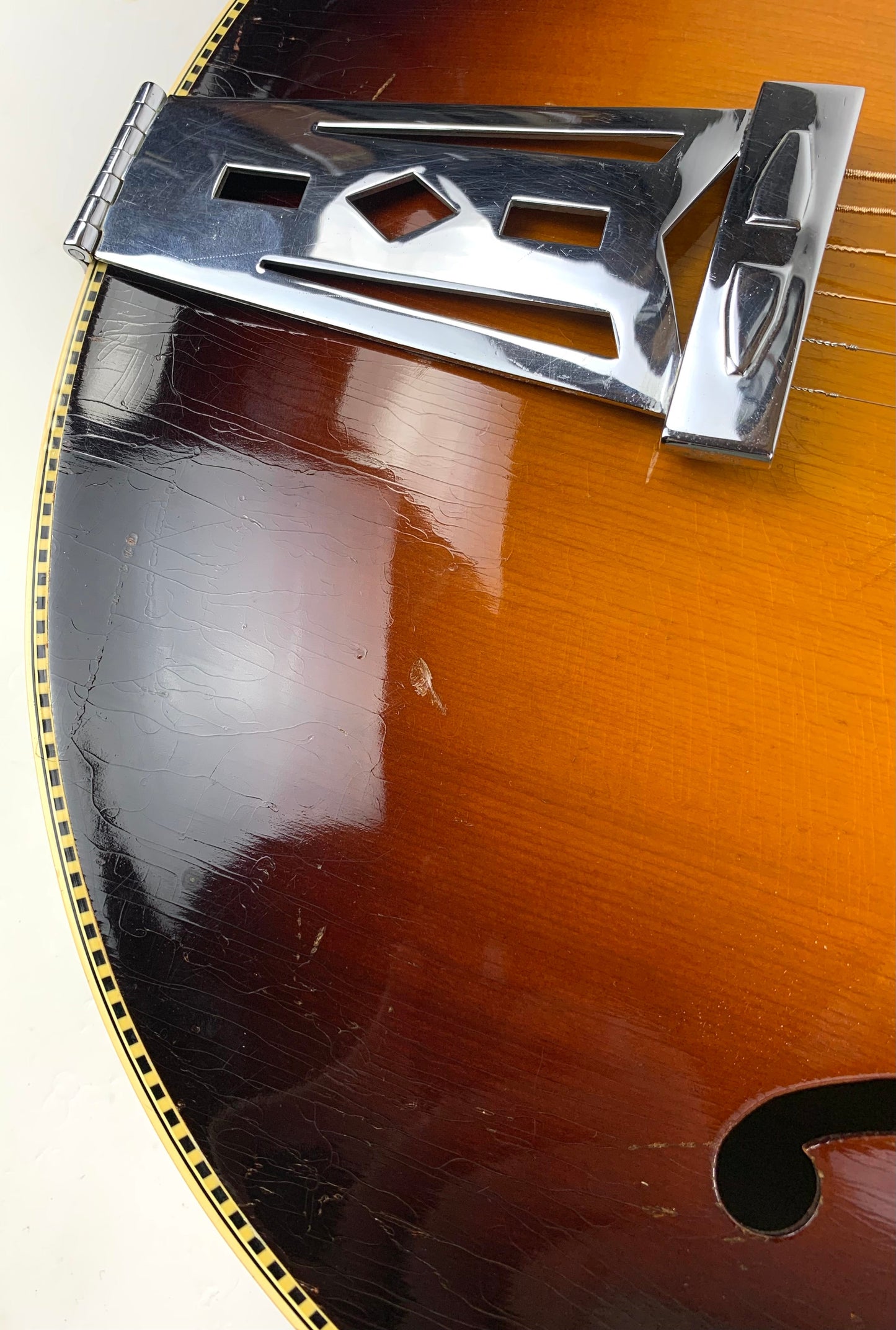 1938 Gibson L-10 Vintage Archtop Acoustic Guitar w Original Hard Case Sunburst CLEAN!
