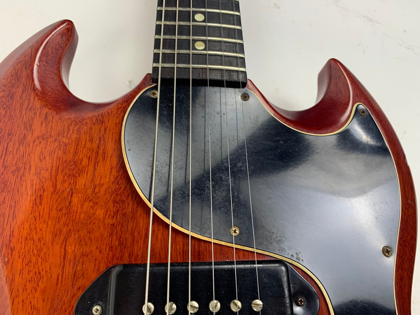 1962 Gibson Les Paul Jr. SG Body Junior Cherry Finish Vintage Electric Guitar | GREAT ONE!