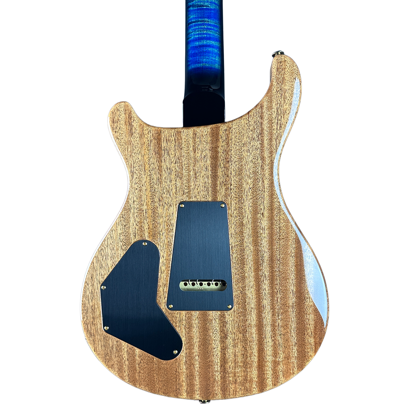 PRS Wood Library DGT Quilt 10 Top Faded Whale Blue Smokeburst w/case 0408148