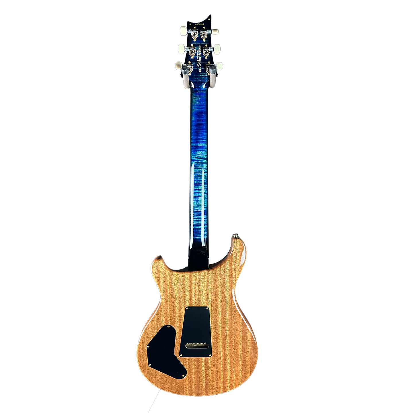 PRS Wood Library DGT Quilt 10 Top Faded Whale Blue Smokeburst w/case 0408148