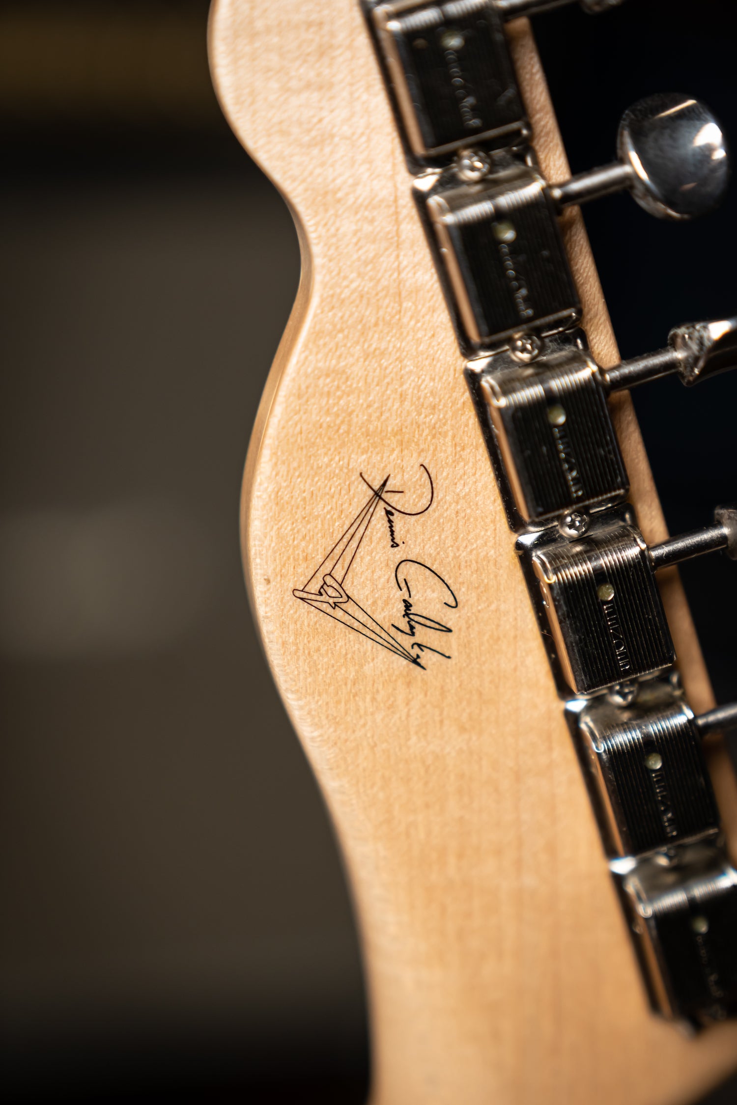 2012 Fender Custom Shop Masterbuilt '50s Thinline Telecaster Electric Guitar - Gold