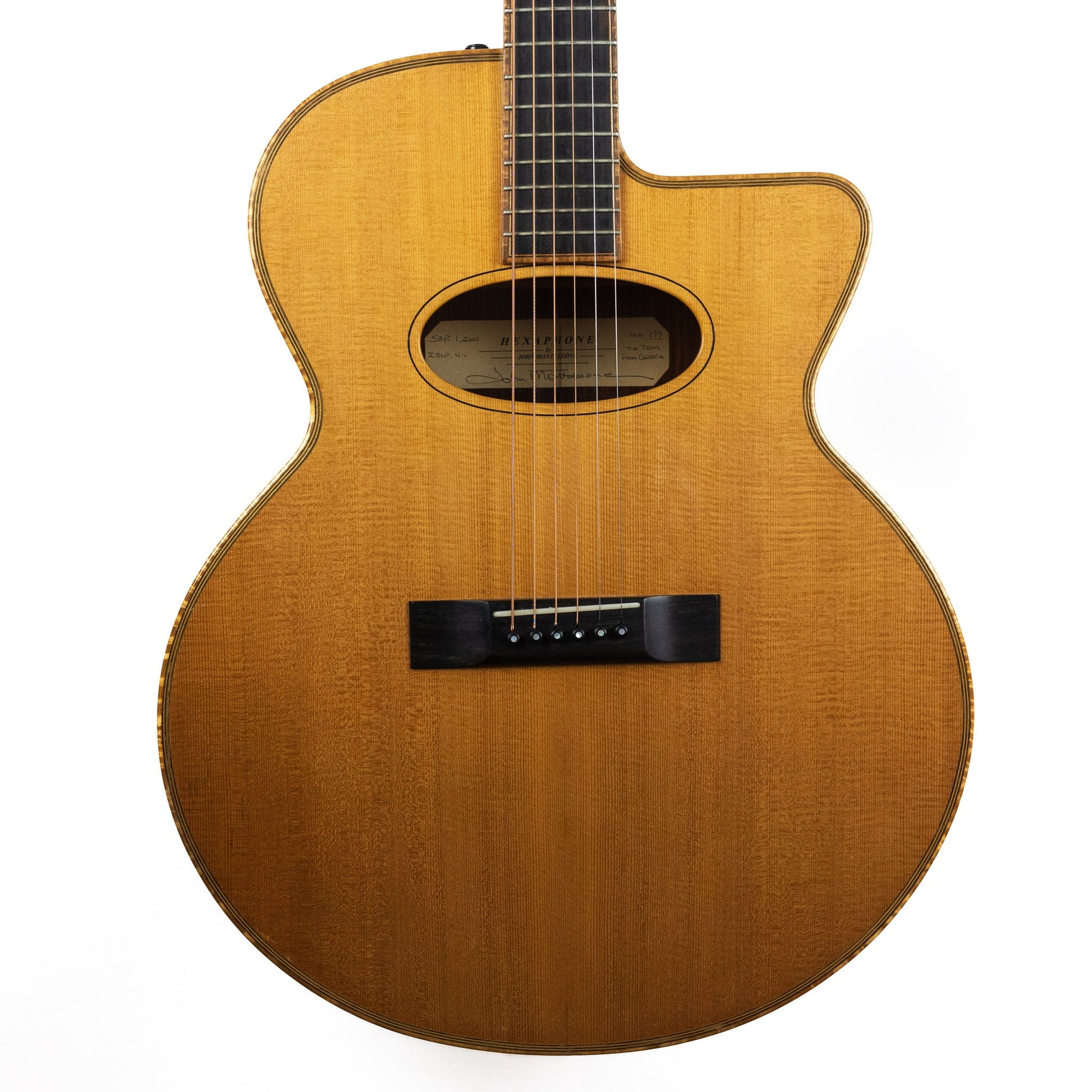 Monteleone 2001 Hexaphone 17" Flat Top #199