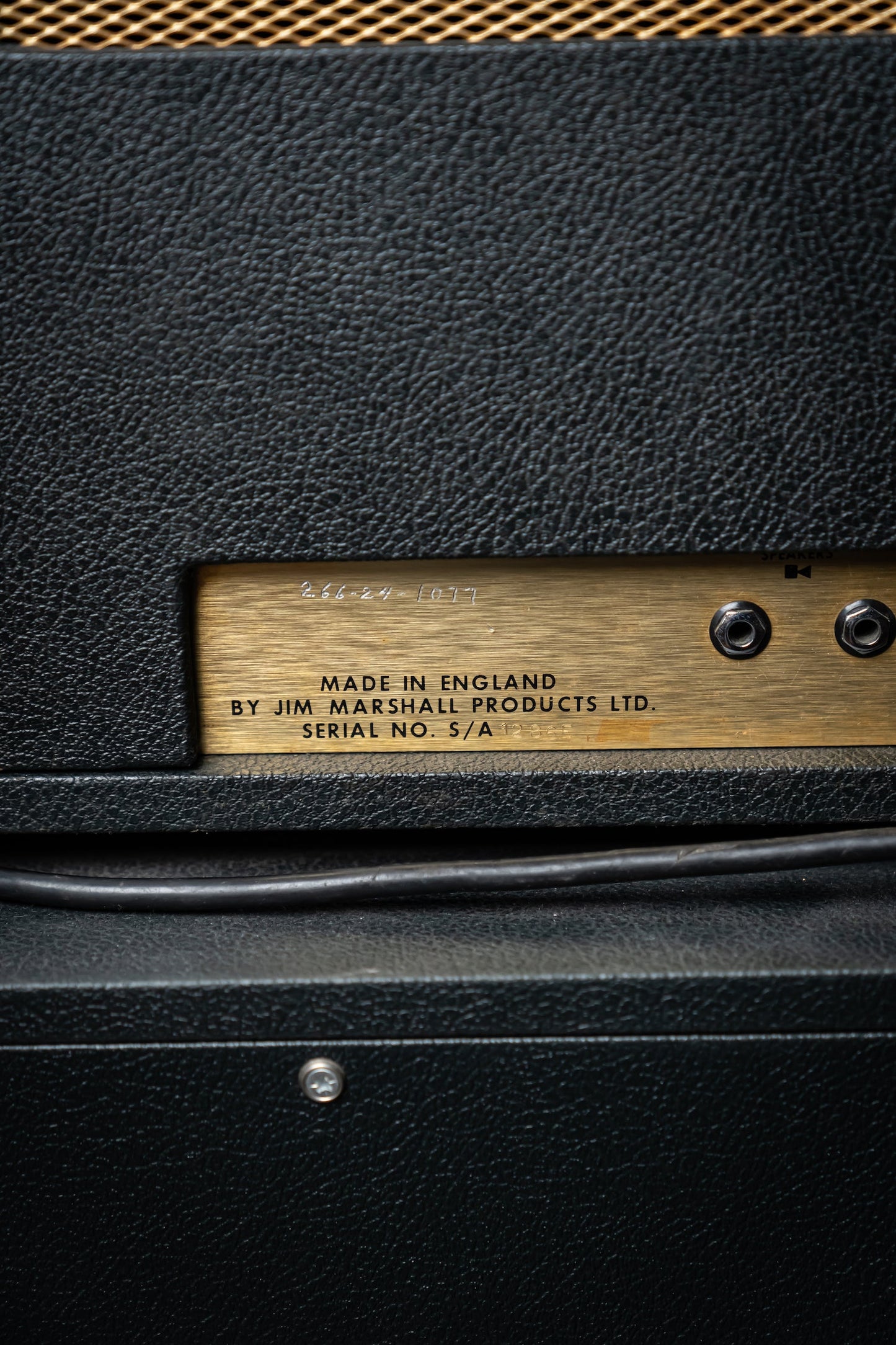 1973 Marshall Model 1987 50 Watt Head