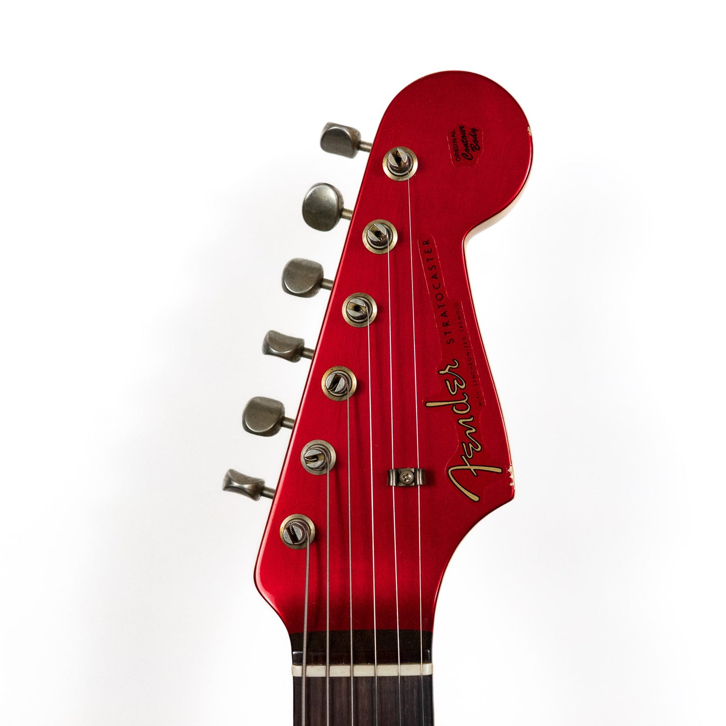 Fender Custom Shop '60 Strat, Aged Candy Apple Red