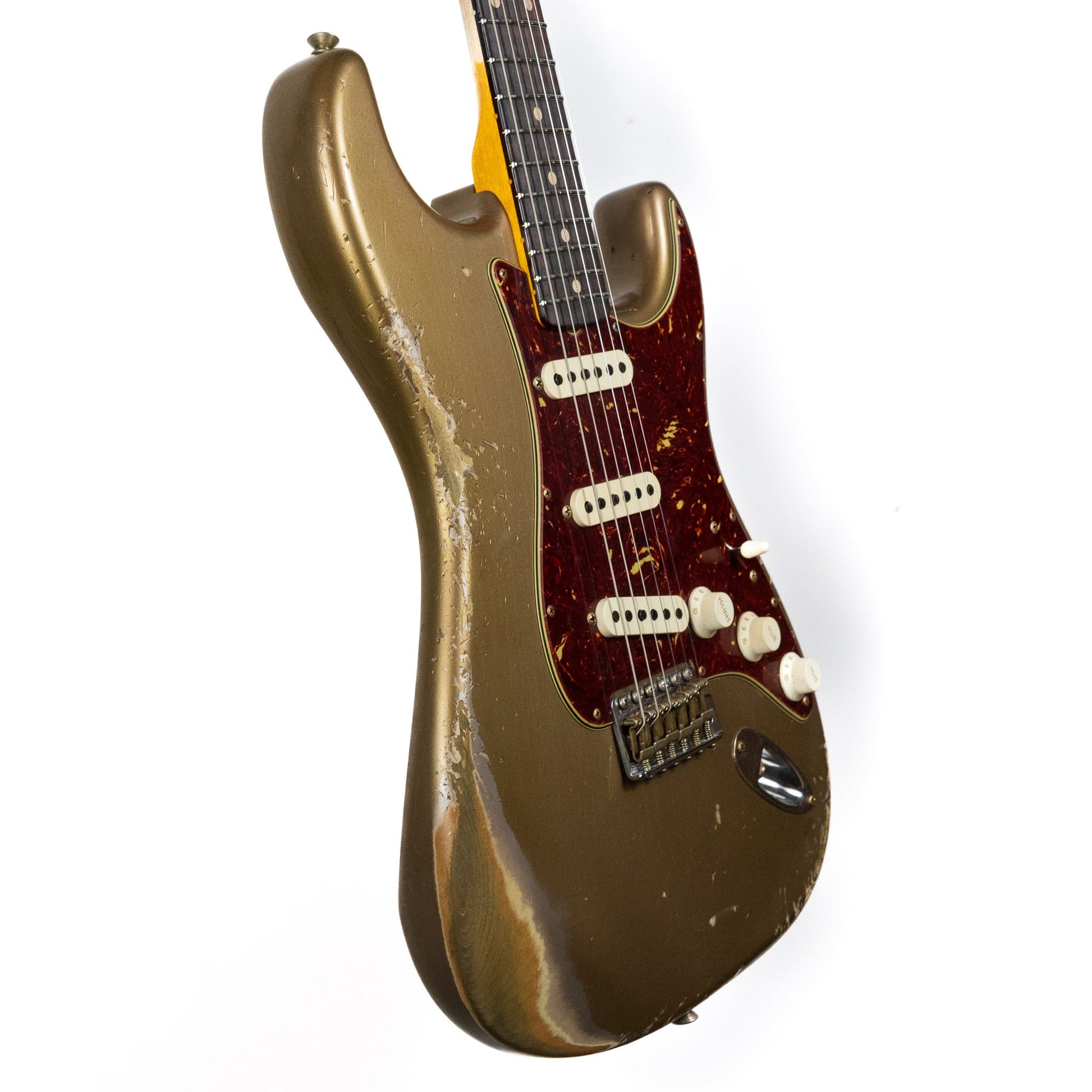 Fender Custom Shop '60 Strat, Heavy Relic Shoreline Gold