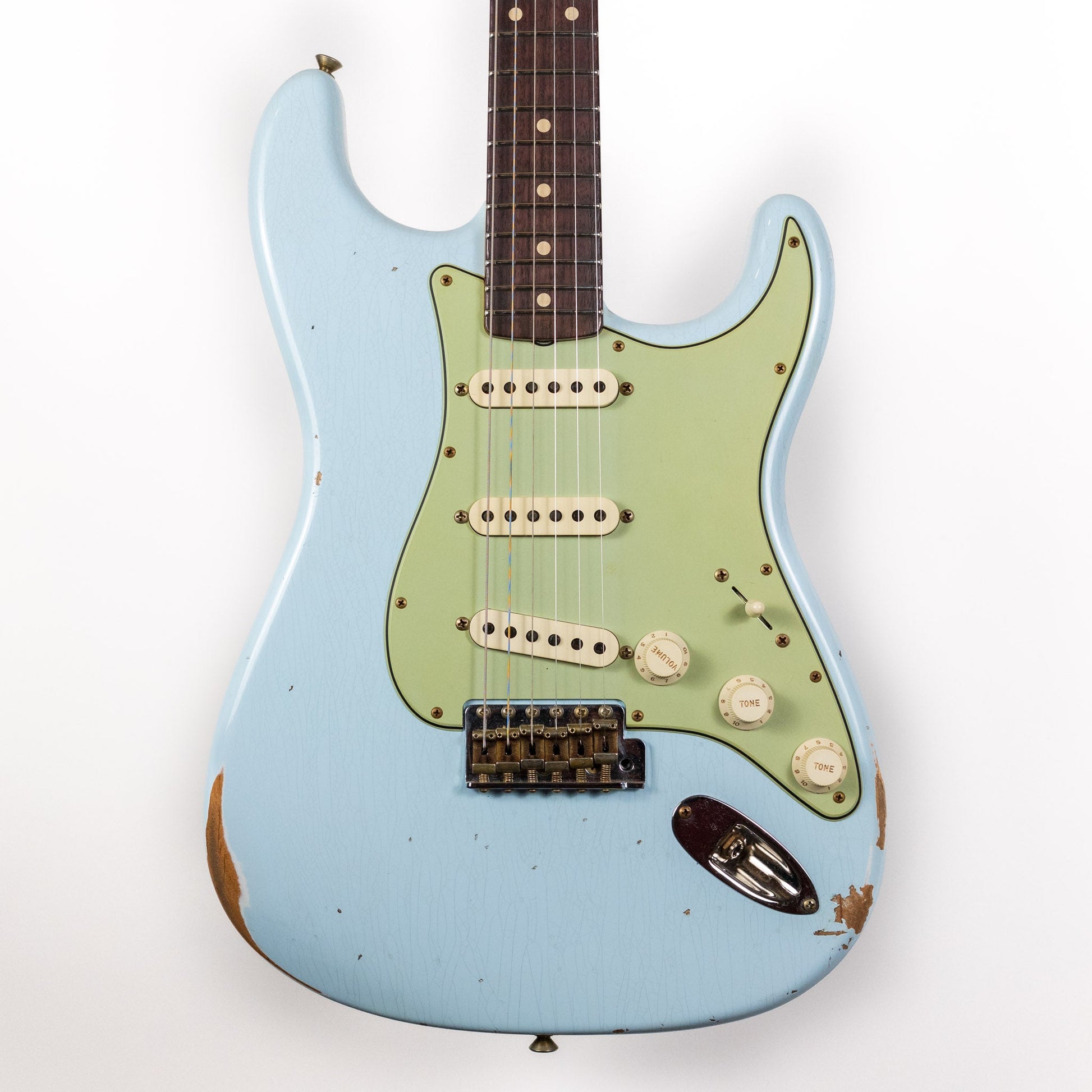 Fender Custom Shop '60 Strat, Relic Aged Sonic Blue