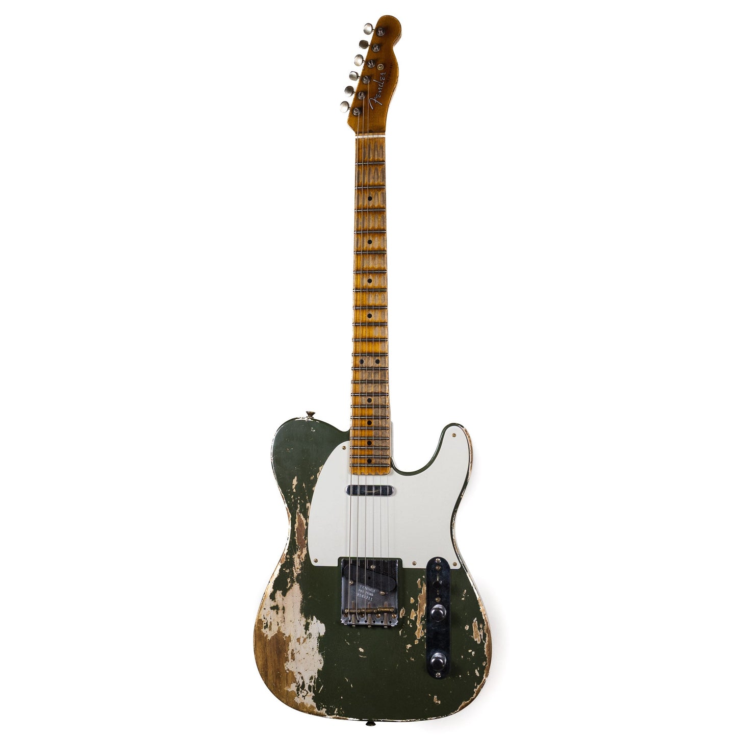 Fender Custom Shop, Double Esquire, Super Heavy Relic, Olive Green