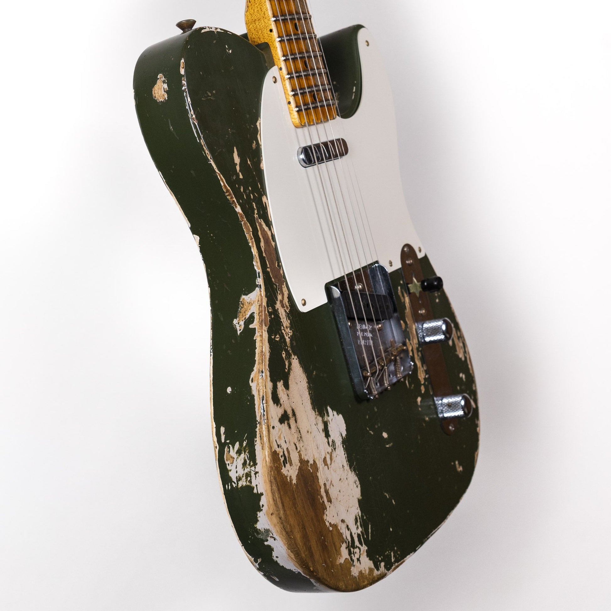 Fender Custom Shop, Double Esquire, Super Heavy Relic, Olive Green