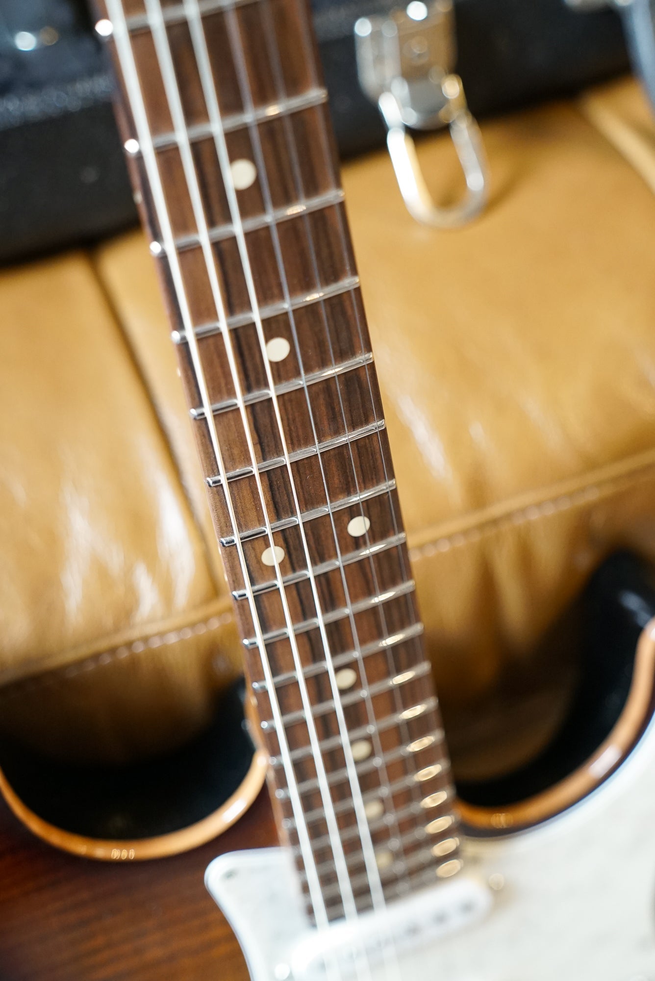 Pre-Owned Suhr Standard Bengal Burst in case