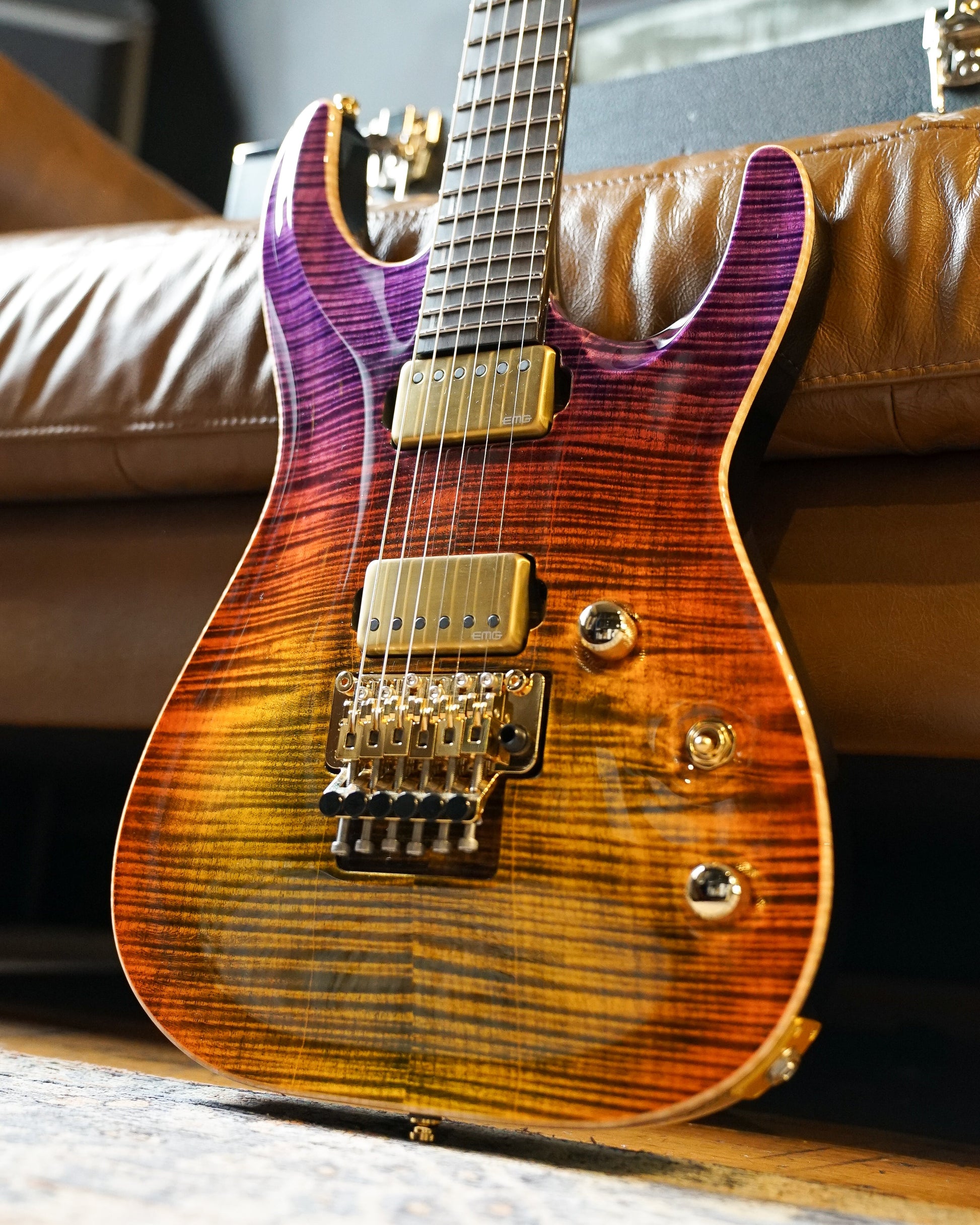 ESP Custom Shop HORIZON-CTM FR/FM, Pink Brown Gradation