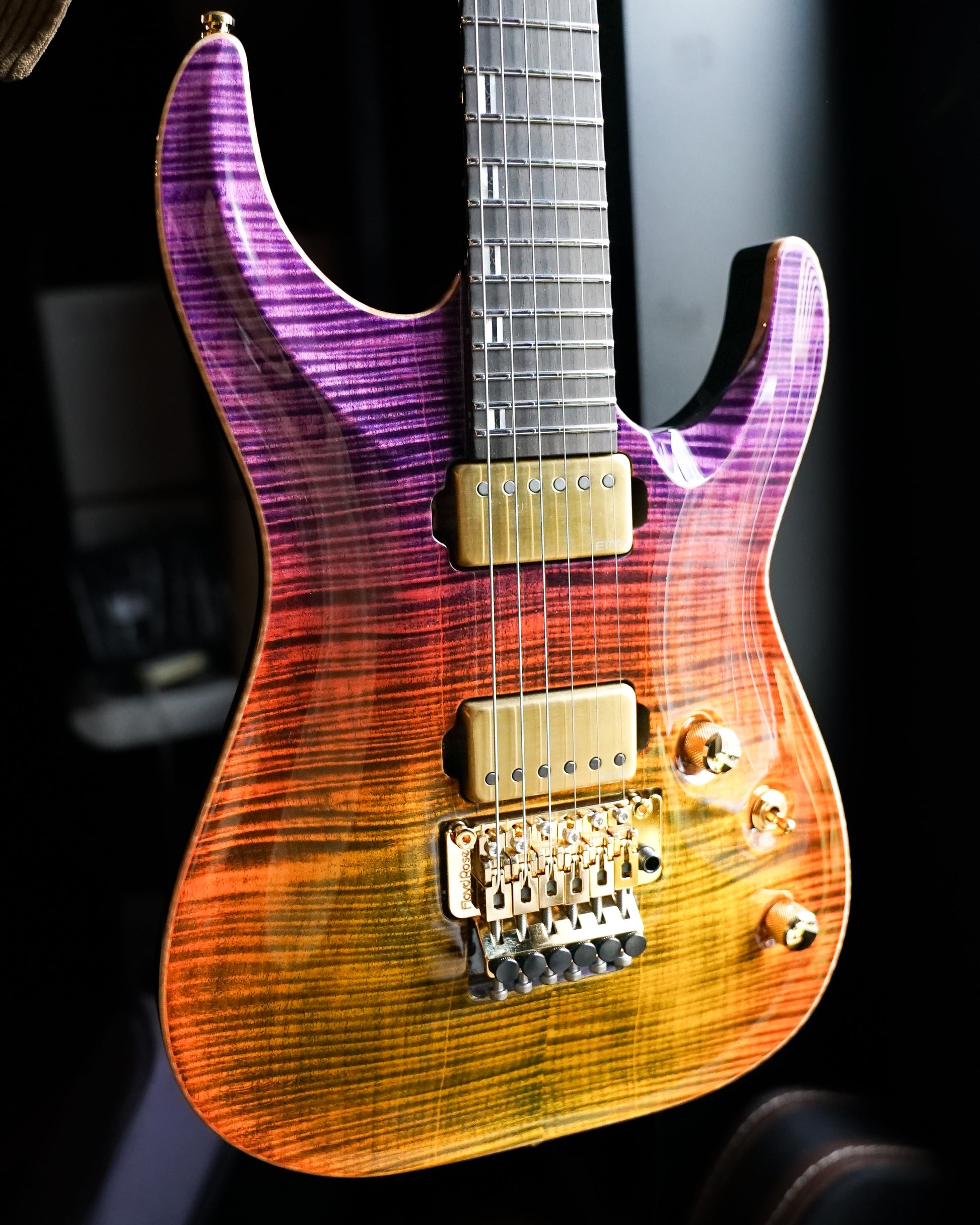 ESP Custom Shop HORIZON-CTM FR/FM, Pink Brown Gradation