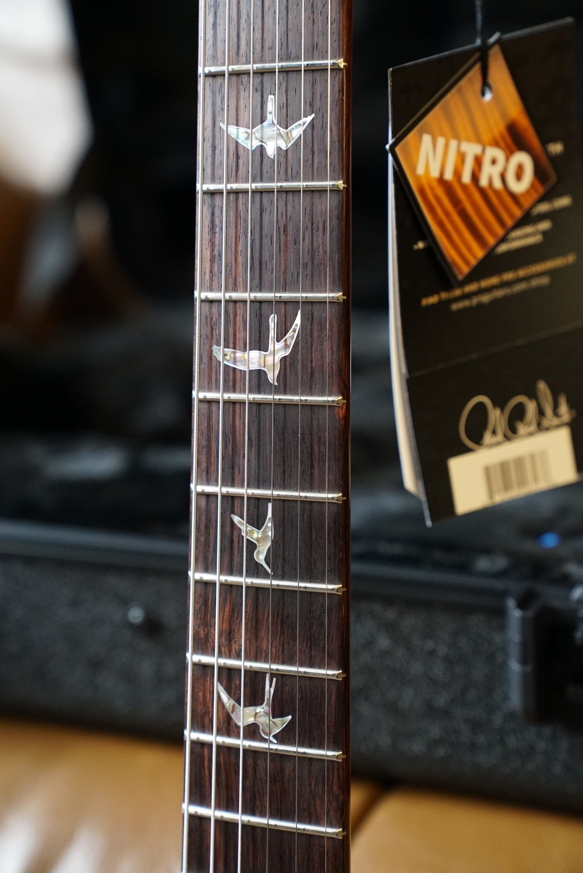 PRS 40th Anniversary Special Semi-Hollow, Faded Whale Blue with Natural Back
