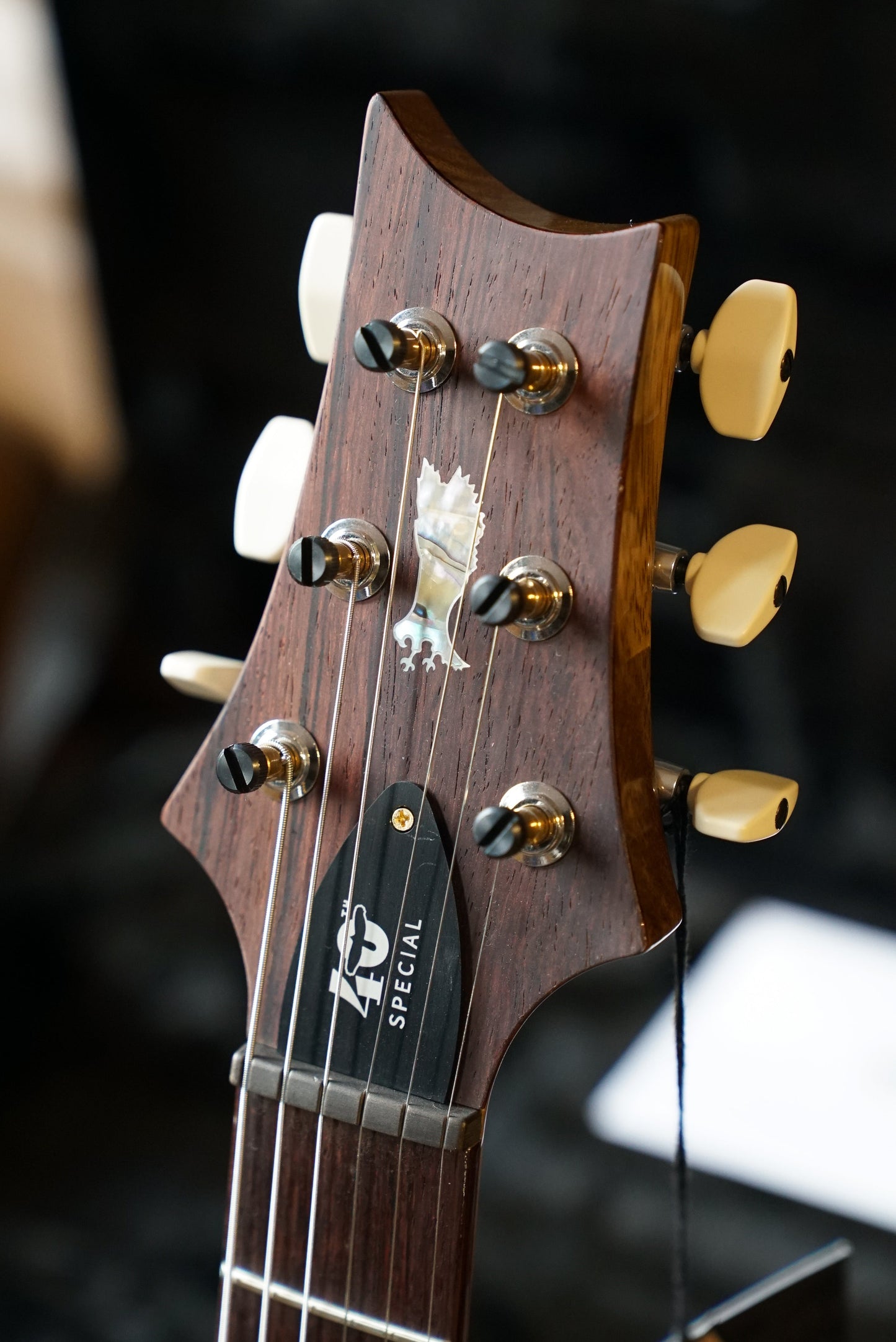 PRS 40th Anniversary Special Semi-Hollow, Faded Whale Blue with Natural Back