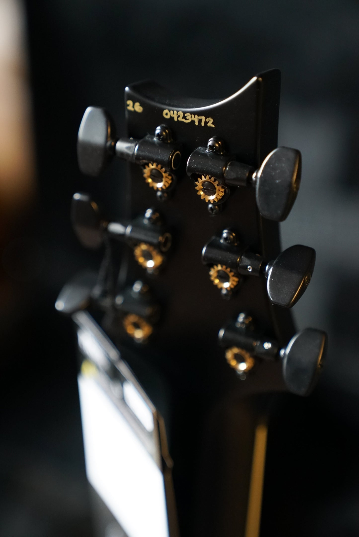 PRS Mark Holcomb Signature, Grey Black With Stained Binding
