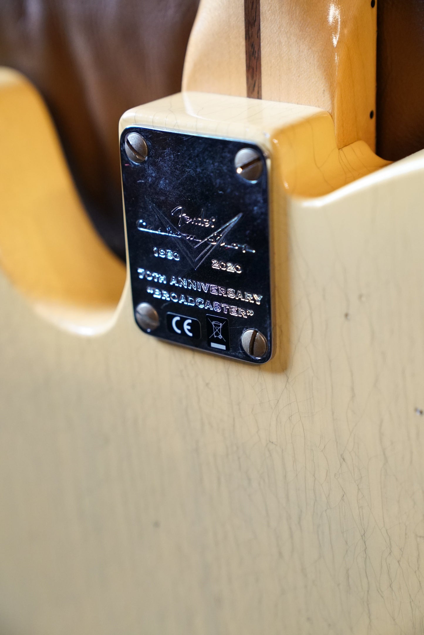 Pre-Owned Fender Custom Shop 70th Anniversary Broadcaster Journeyman Relic "2021