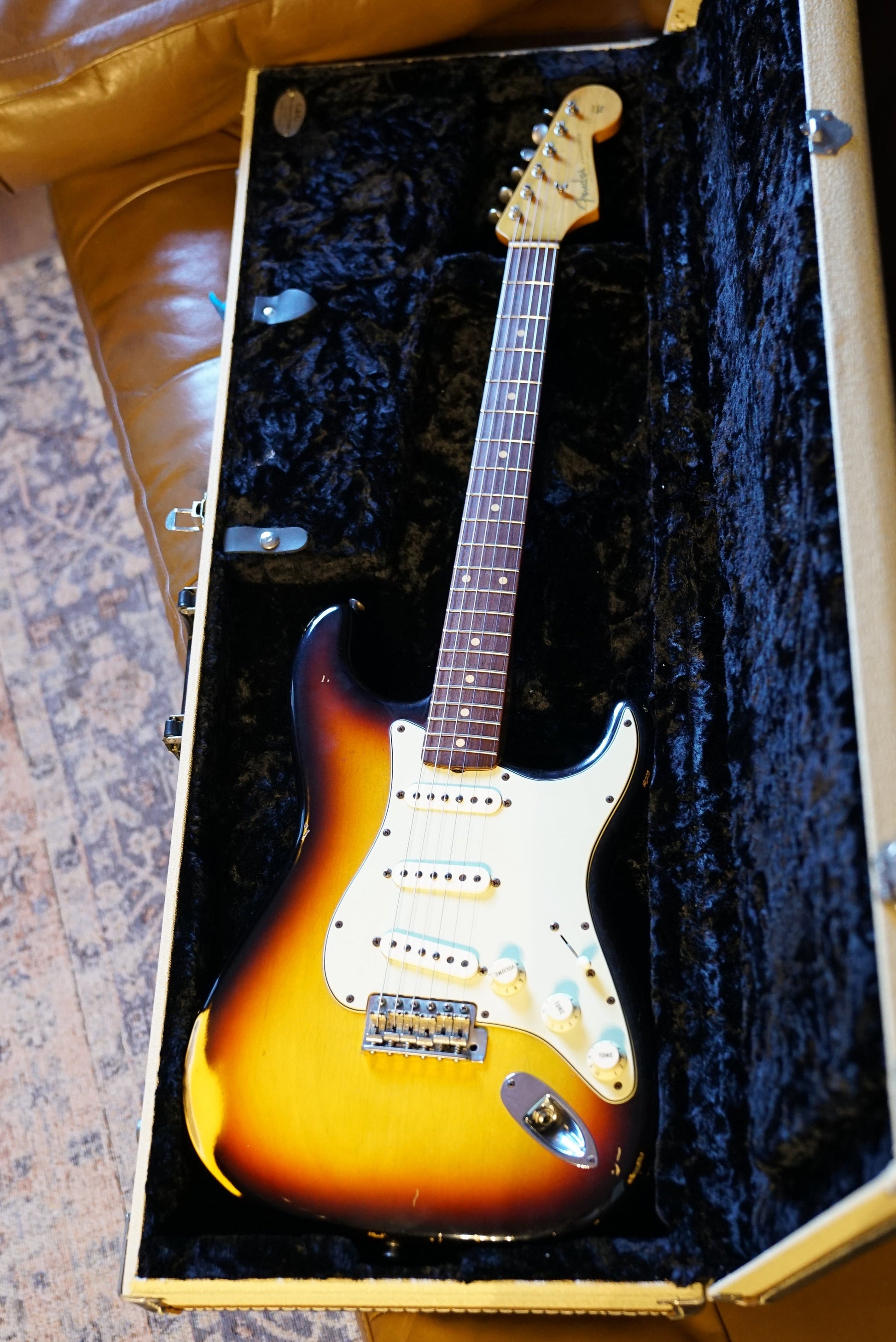 Pre-Owned Fender Custom Shop 1960 Stratocaster RELIC 3TS "2001