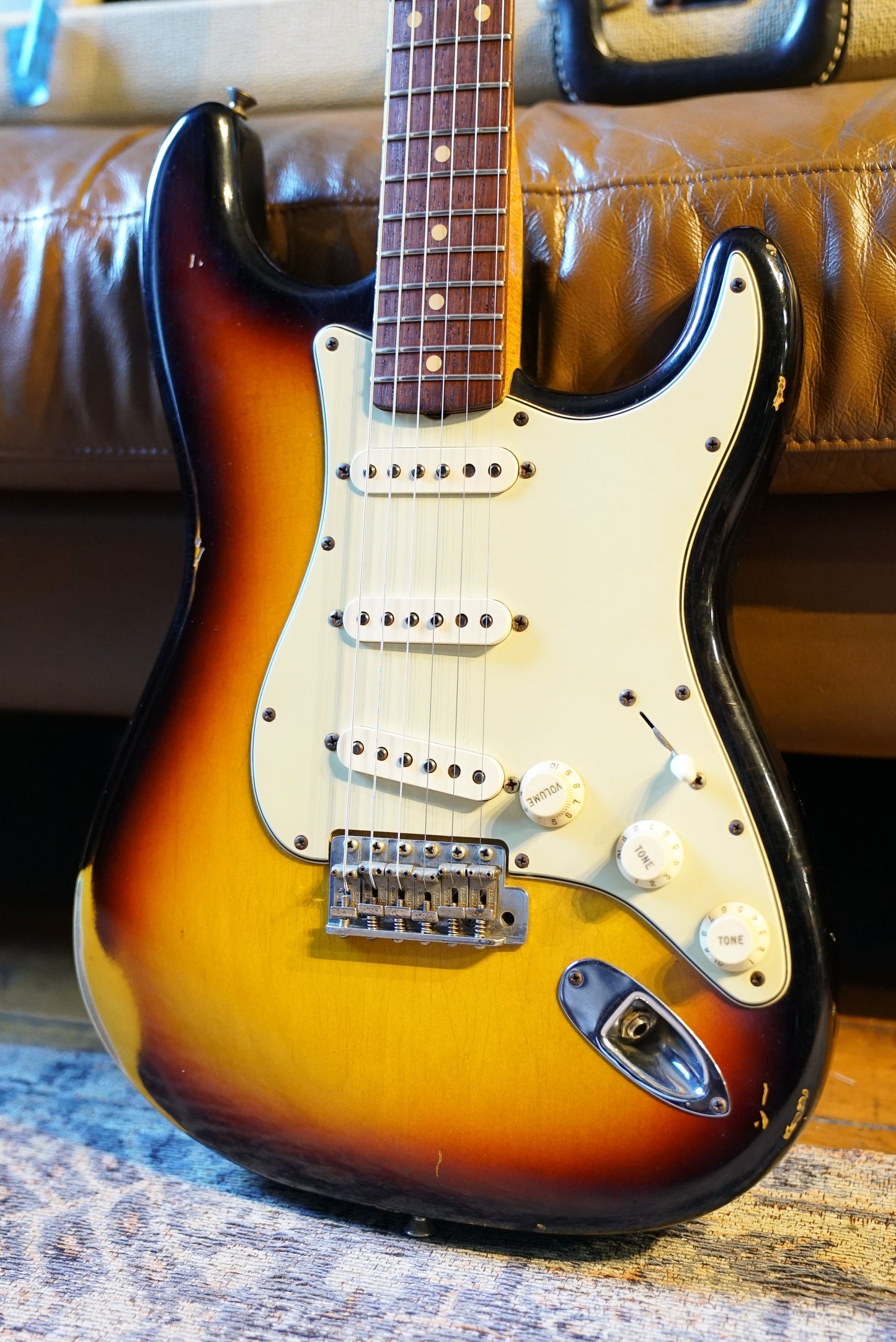Pre-Owned Fender Custom Shop 1960 Stratocaster RELIC 3TS "2001