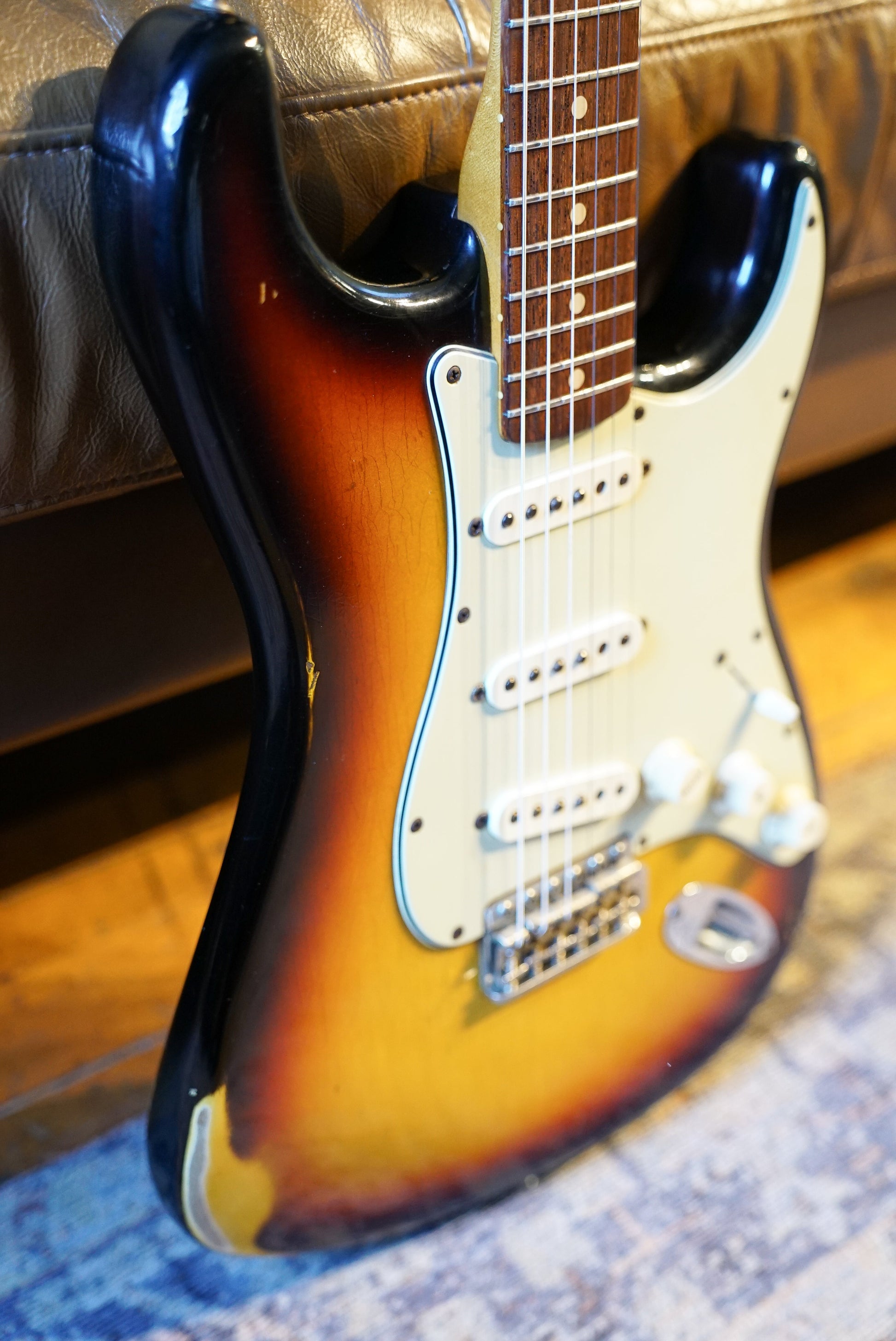Pre-Owned Fender Custom Shop 1960 Stratocaster RELIC 3TS "2001