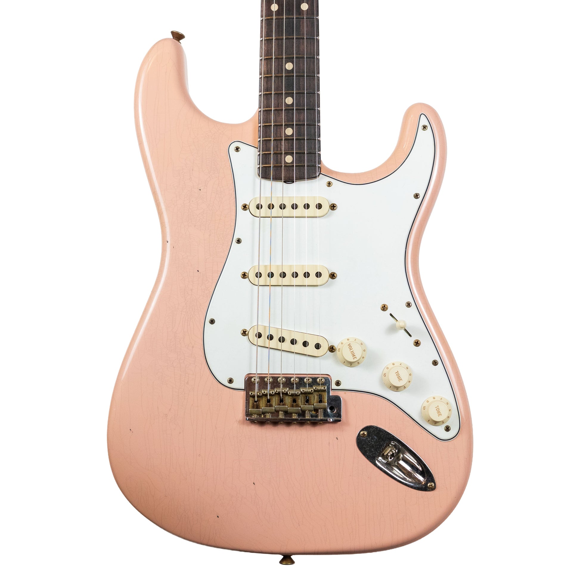Fender Custom Shop 1960 Strat Journeyman Relic, Aged Shell Pink