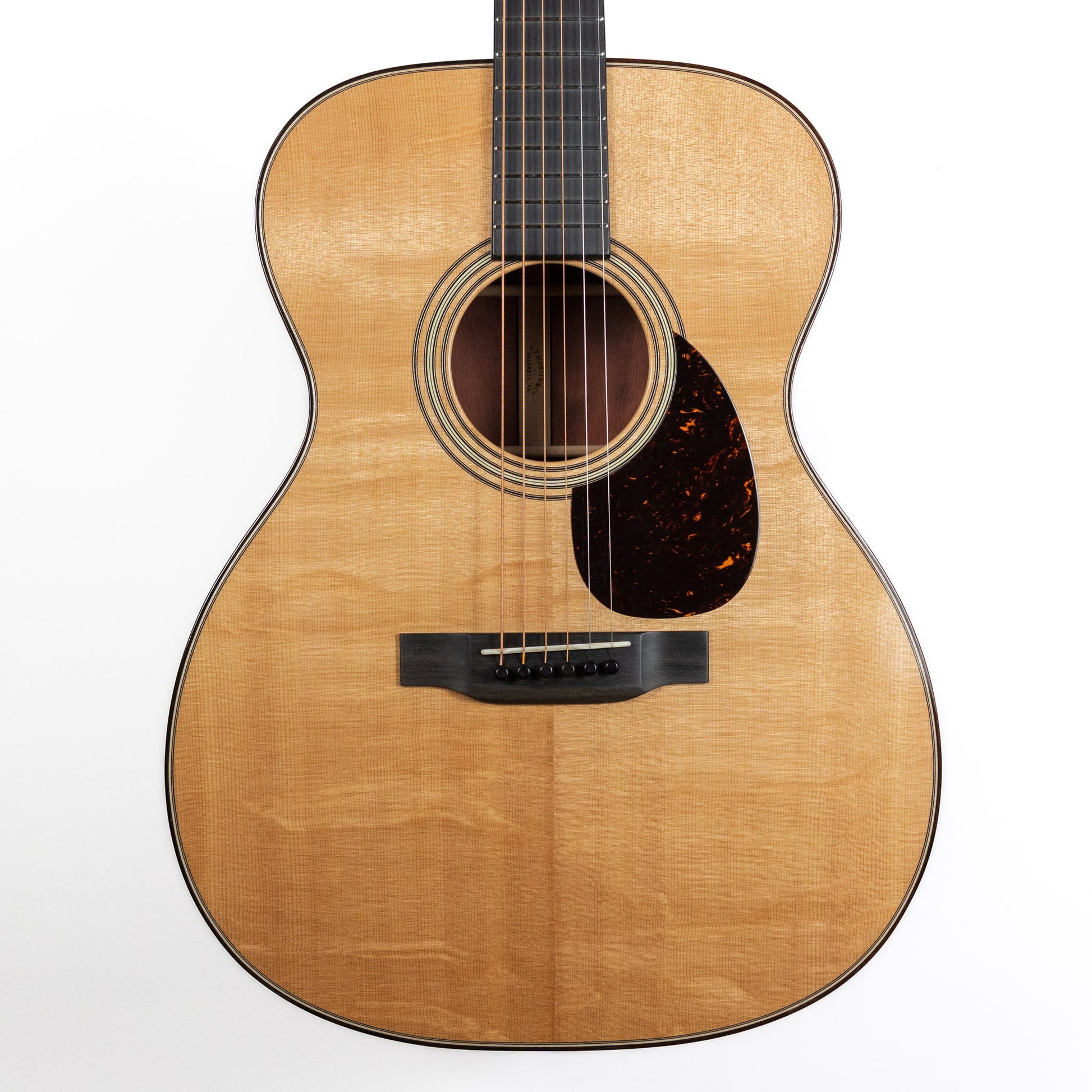 Martin Custom Shop 'Zeke' 000-14F, Quilted Bubinga / Bearclaw Sitka